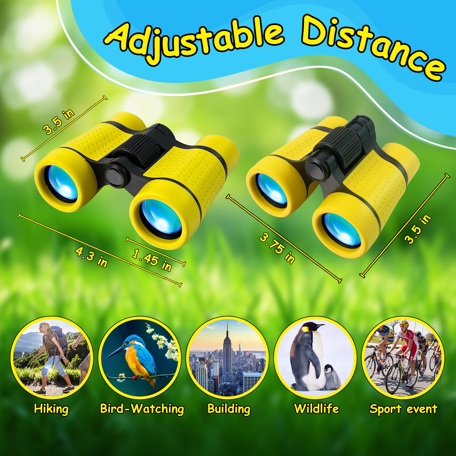 Kinder Fernglas 4x30 - Outdoor Spielzeug Für Vogelbeobachtung Ab 3 Jahren