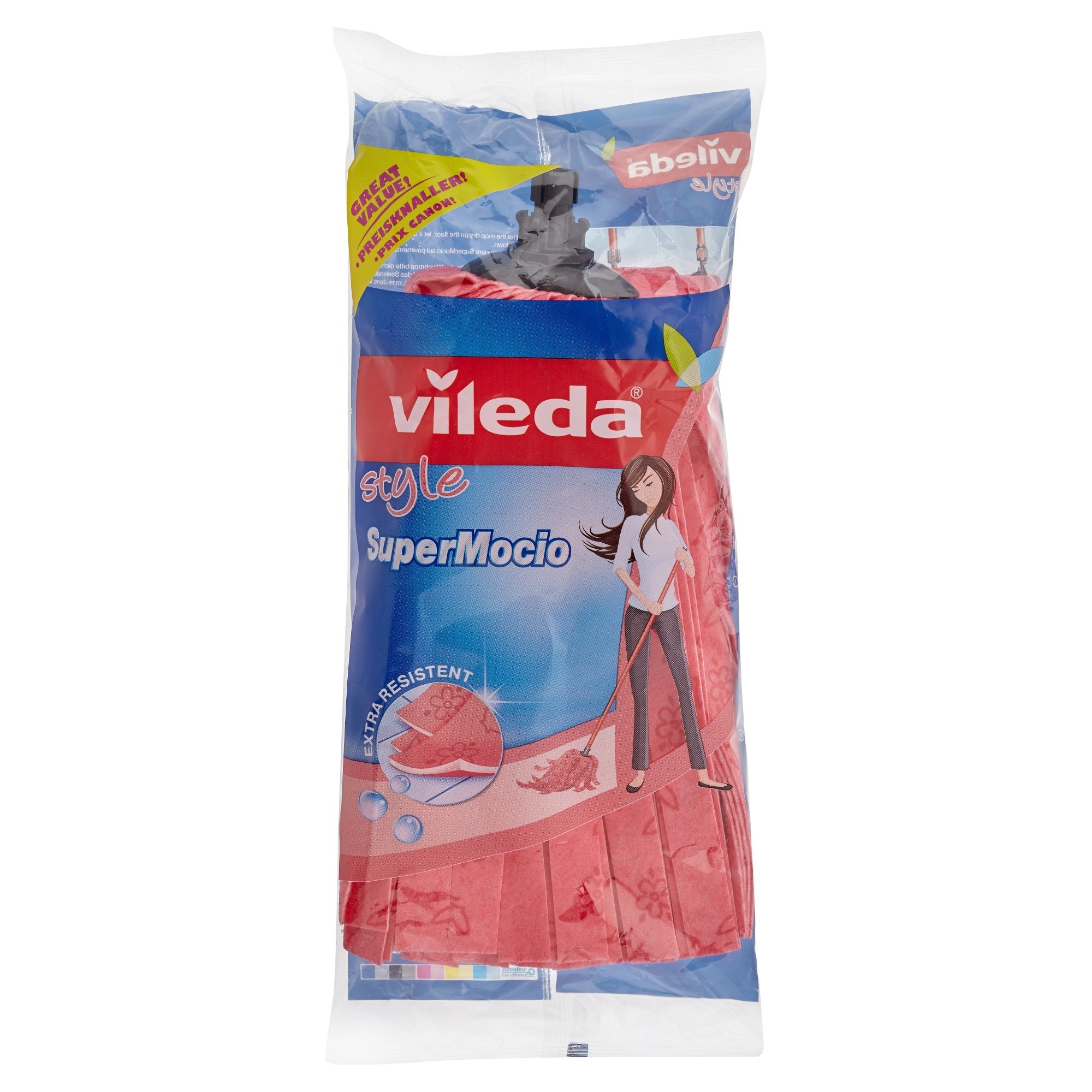 Vileda 131177 SuperMocio Style - Recambio para fregona