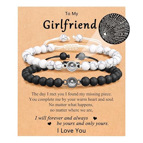 UNGENT THEM I Love You 100 Languages Bracelets Couples Gifts