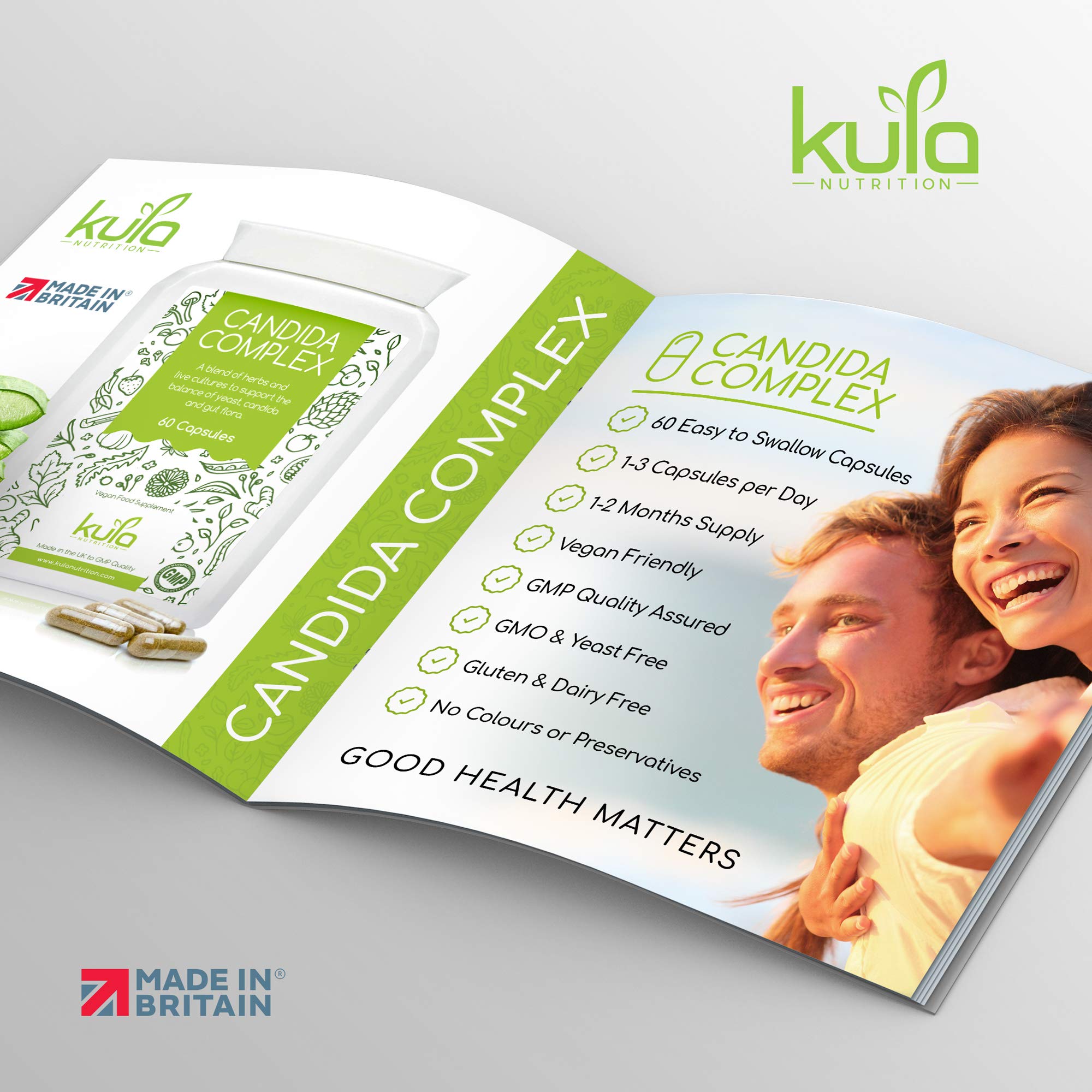 Buy CandiCrush Thrush Treatment 60 Vegan Thrush Tablet Capsules