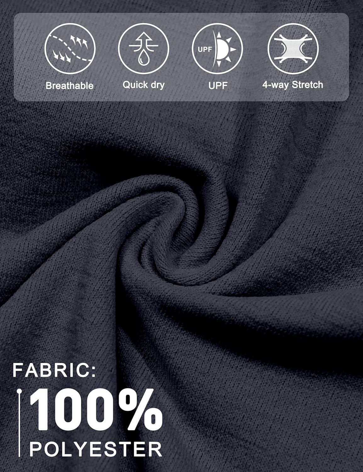 Little Donkey Andy Women's Quick Dry Sun Protection UPF Hoodie Shirt Long Sleeve Breathable for Fishing Hiking Outdoor - Image 3