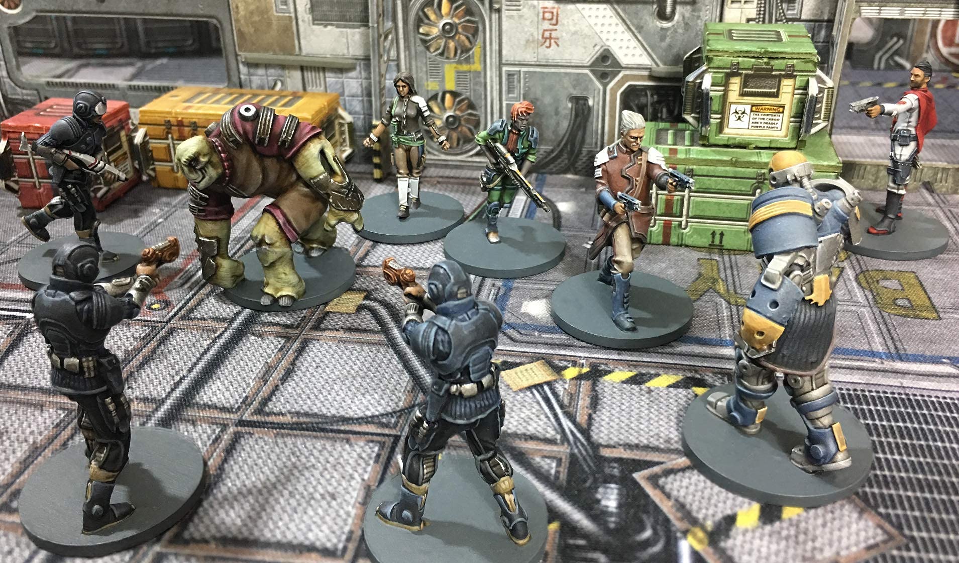 Battle Systems Core Space - Yamato Crew - Juego en Miniatura de Ciencia ficción - Tablero de Juego de Guerra de Mesa de Varios Niveles - Universo de Wargaming 40K - BSGCSC008
