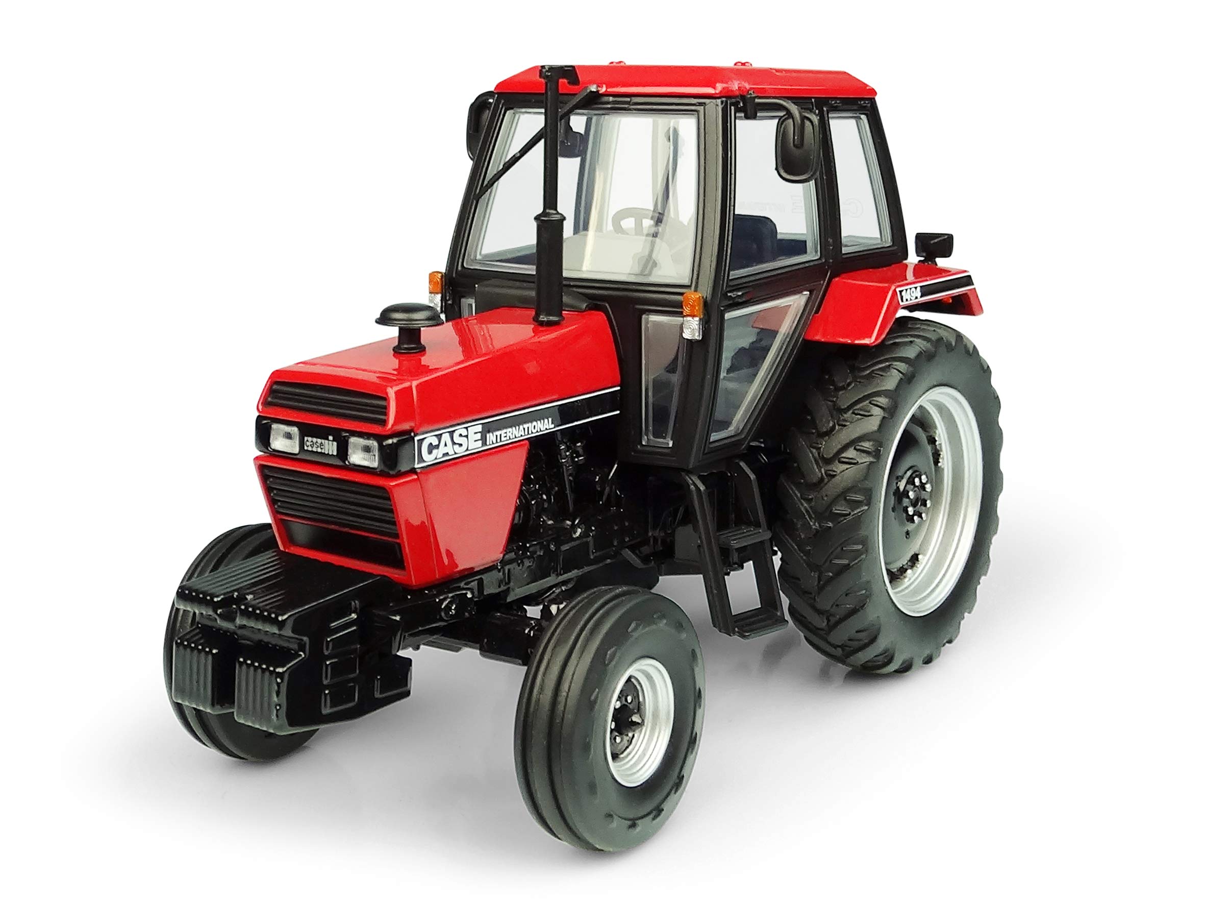 Universal Hobbies- Case International 1494-2WD, Versione Rosso/Nero, UH6209