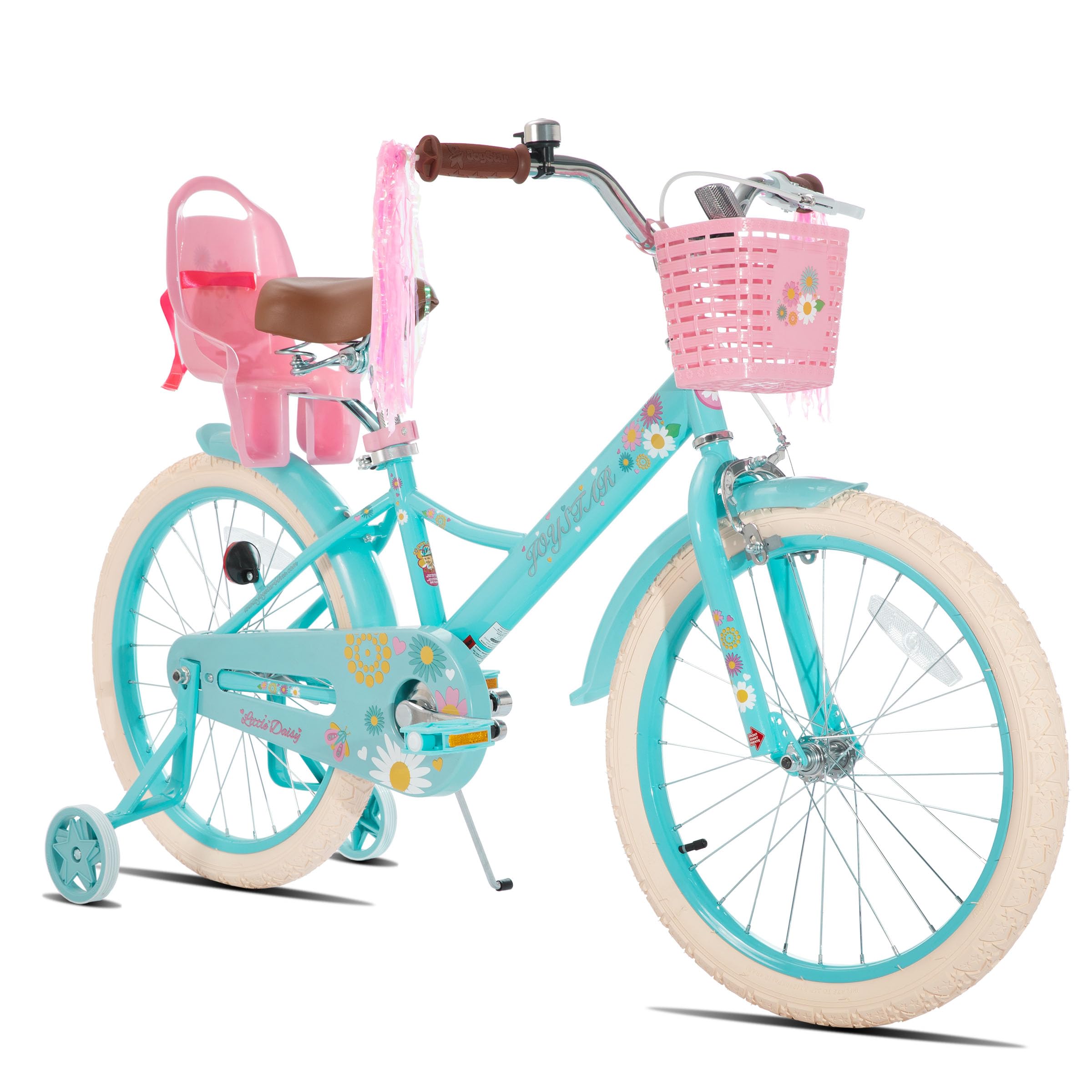 JOYSTAR Little Daisy Princess Kids Bike for Girls Boys Ages 2-12