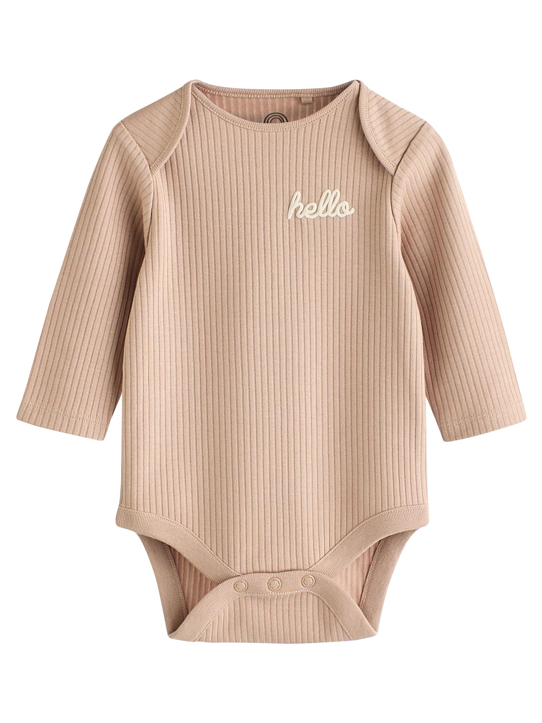 NEXT Noworodki unisex Trzy pary niemowlęcych body