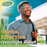 Vista 5 de Laxante natural Senna, (300 tabletas), Senna 8.6 mg, laxantes suaves durante la noche para aliviar el estreñimiento, comparado con el ingrediente