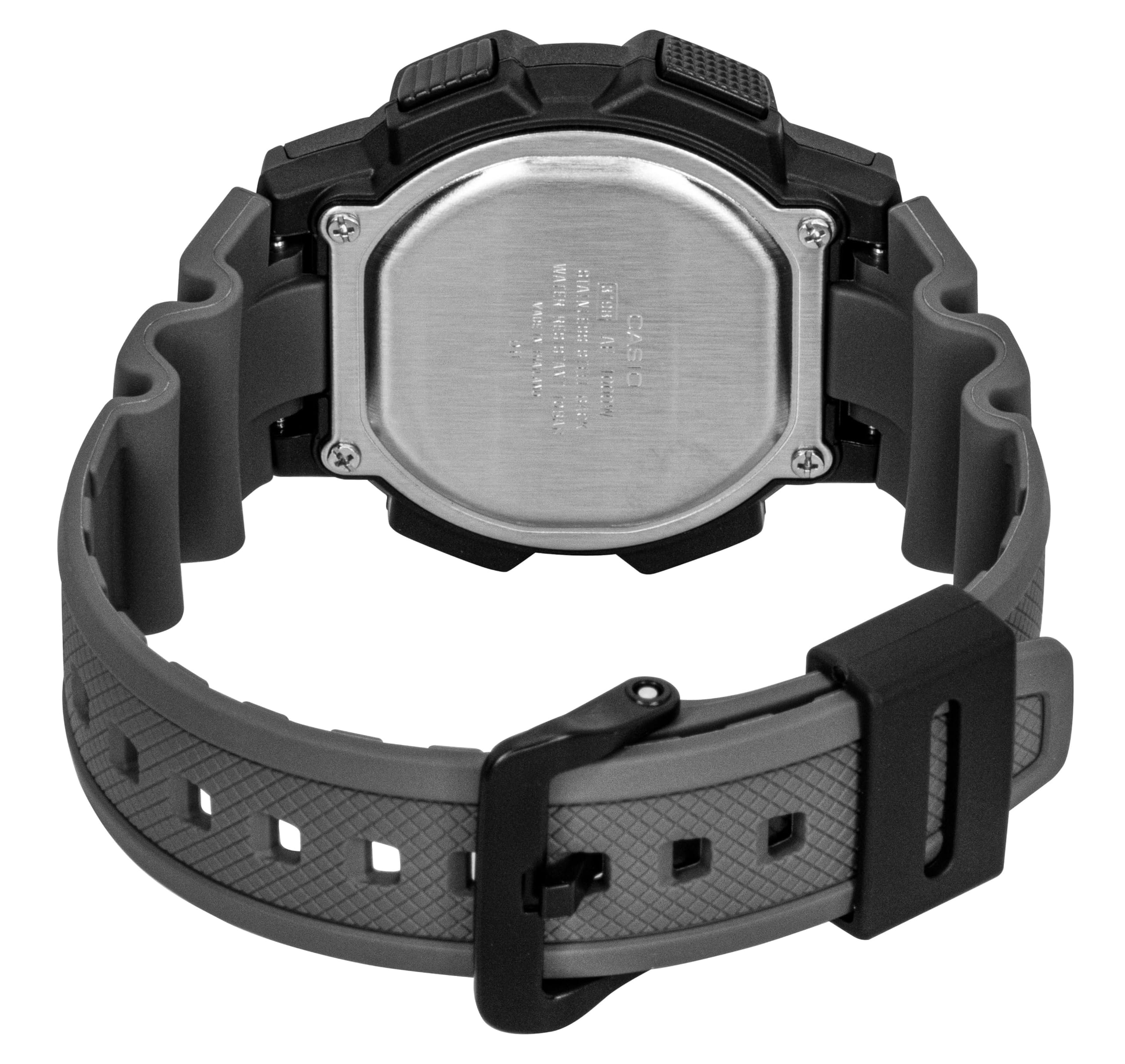 Casio Reloj unisex digital juvenil con esfera negra