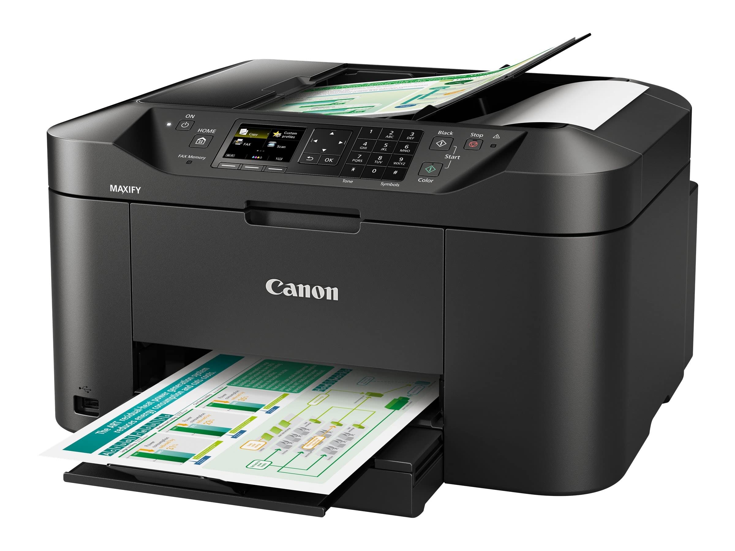Canon MB2150 - Stampante Multifunzione A Getto D'inchiostro, A Colori, 19 Ppm, Usb-image