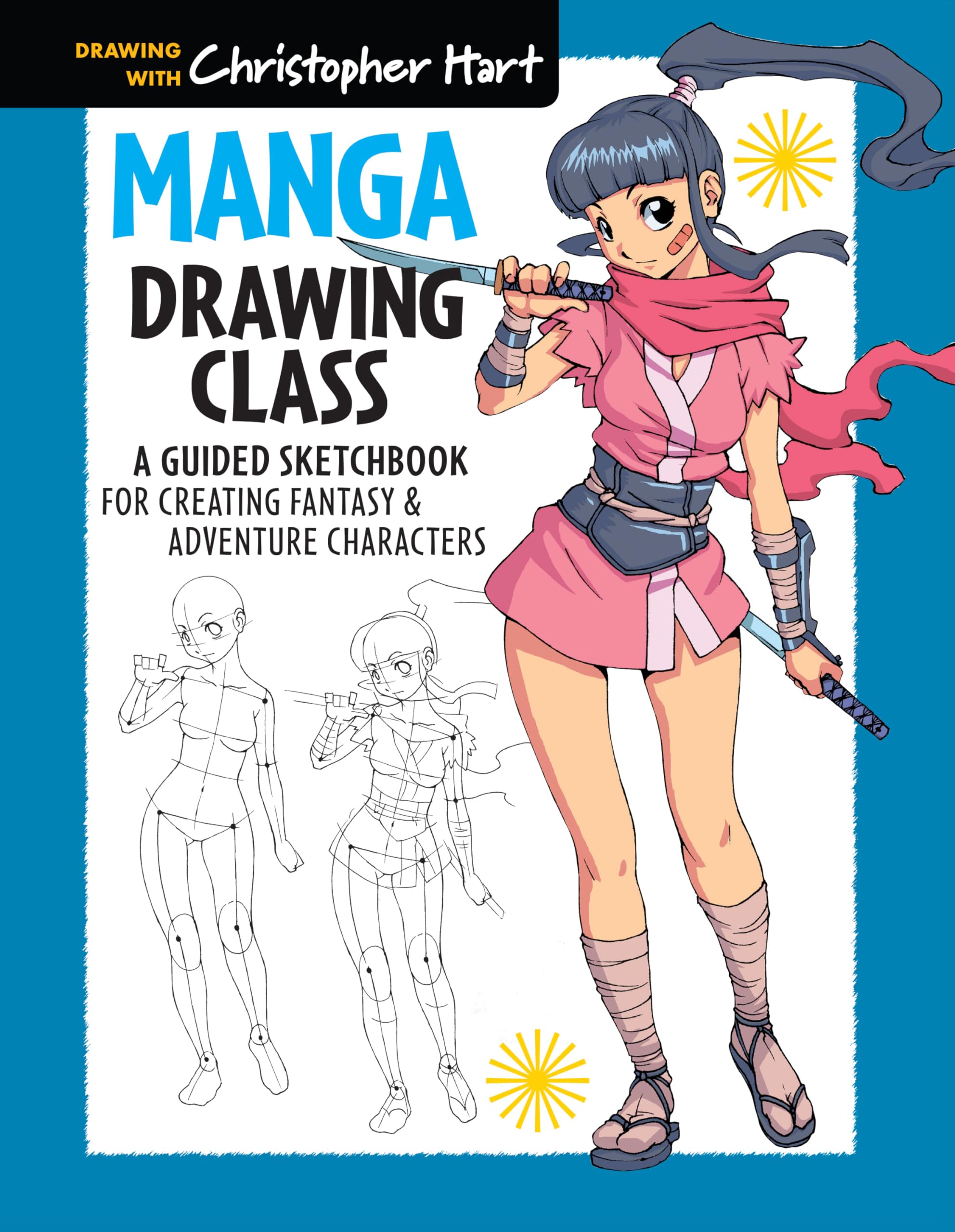 Manga Drawing Class: A Guided Sketchbook for Creating Fantasy &