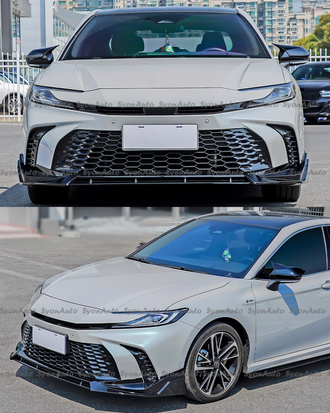 【camry】3点セット Amazon.com: FOR 2025+ TOYOTA CAMRY V STYLE GLOSSY BLACK 3 PCS