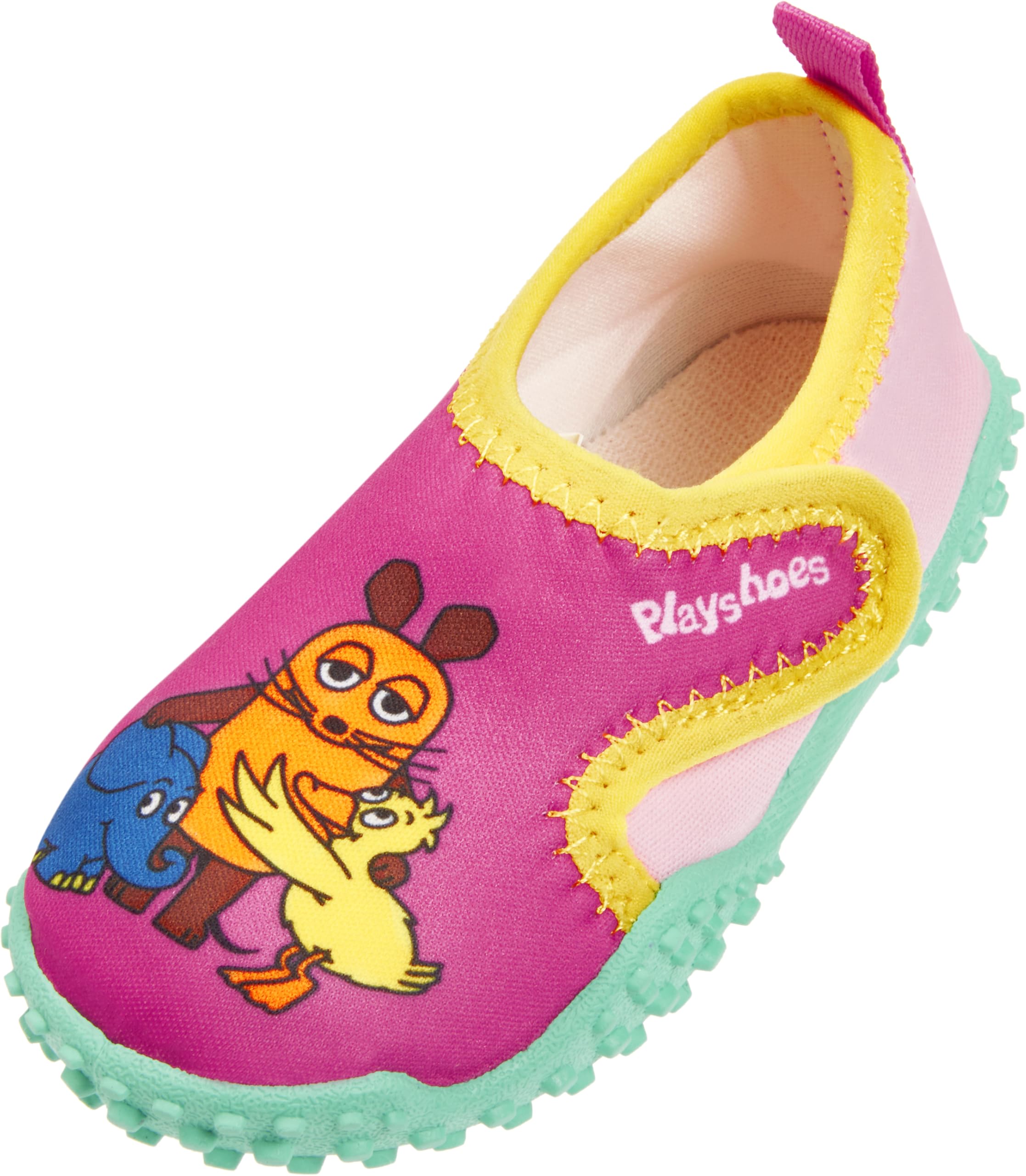 Playshoes Unisex Children's Bathing Shoes Aqua Shoes, The Mouse Friends, 1.5/2.5 UK Child