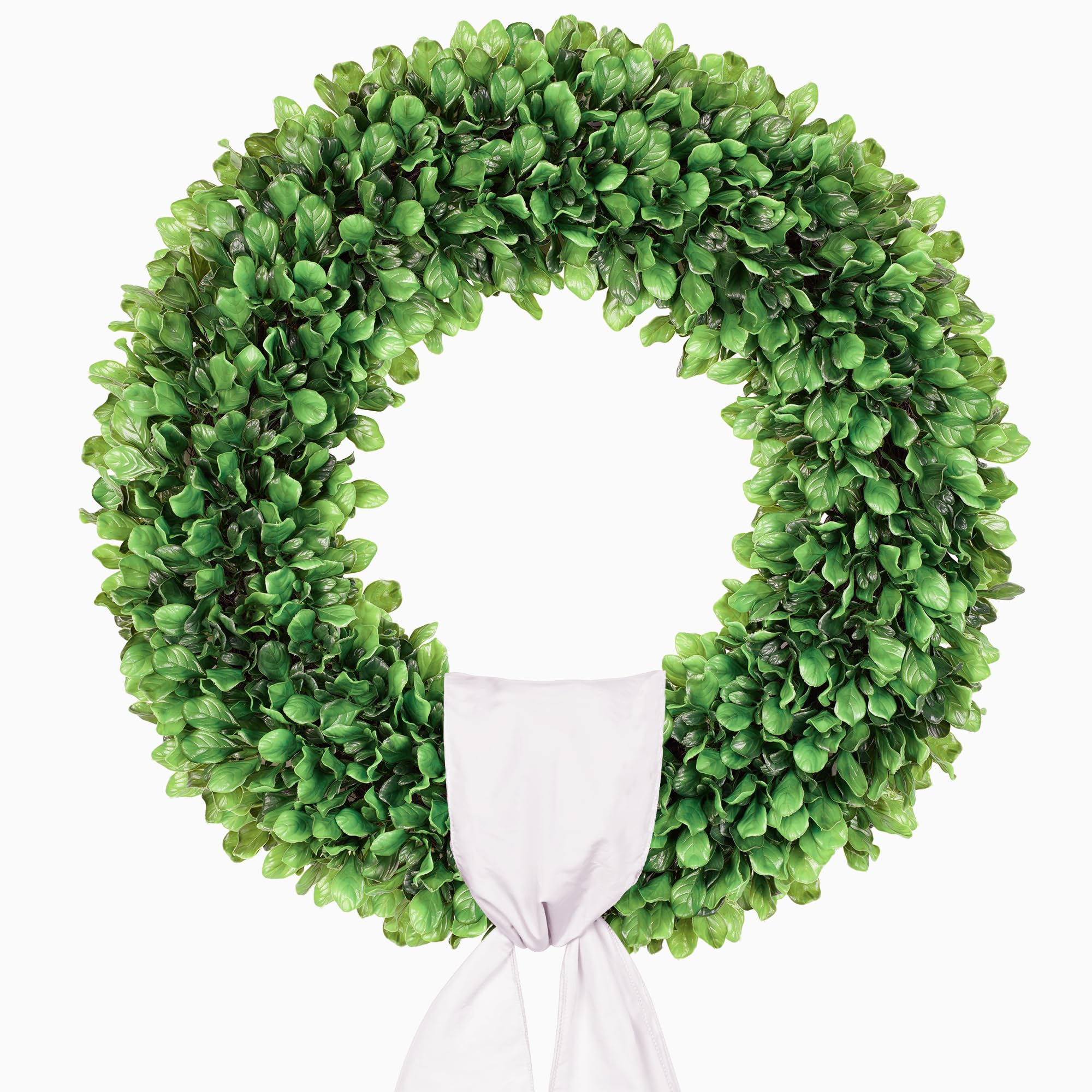 Petalyn 20 Boxwood Wreath with Sash