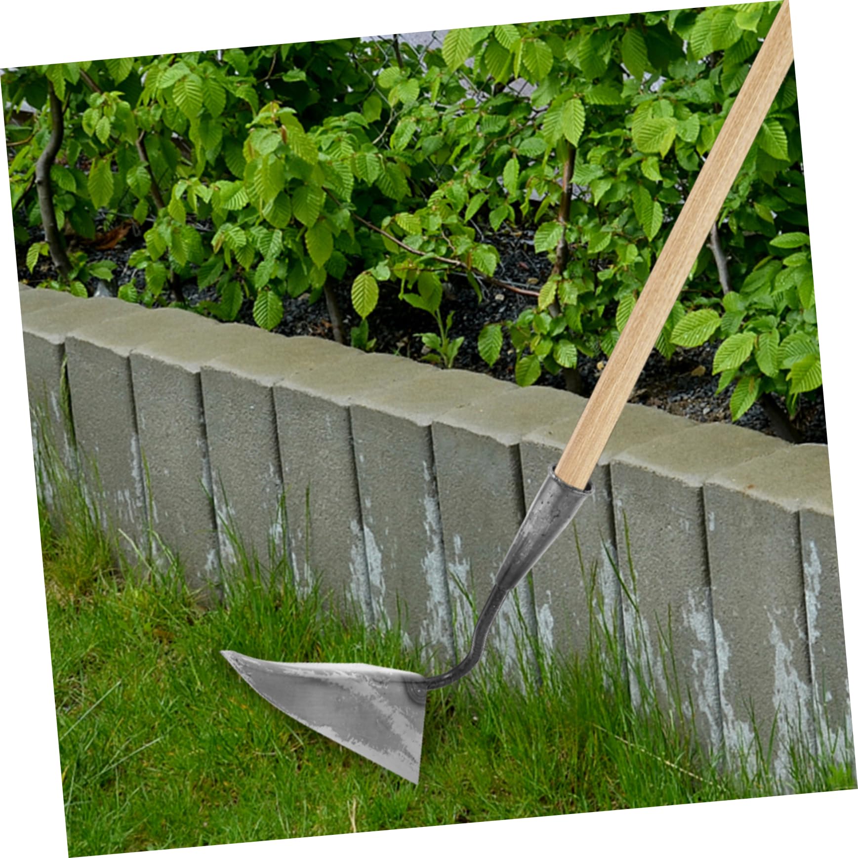 Sosoport Zappatrice per Orto in Acciaio Inossidabile Resistente alla Deformazione, Utensile Multiuso Compatto per Giardini e Prati