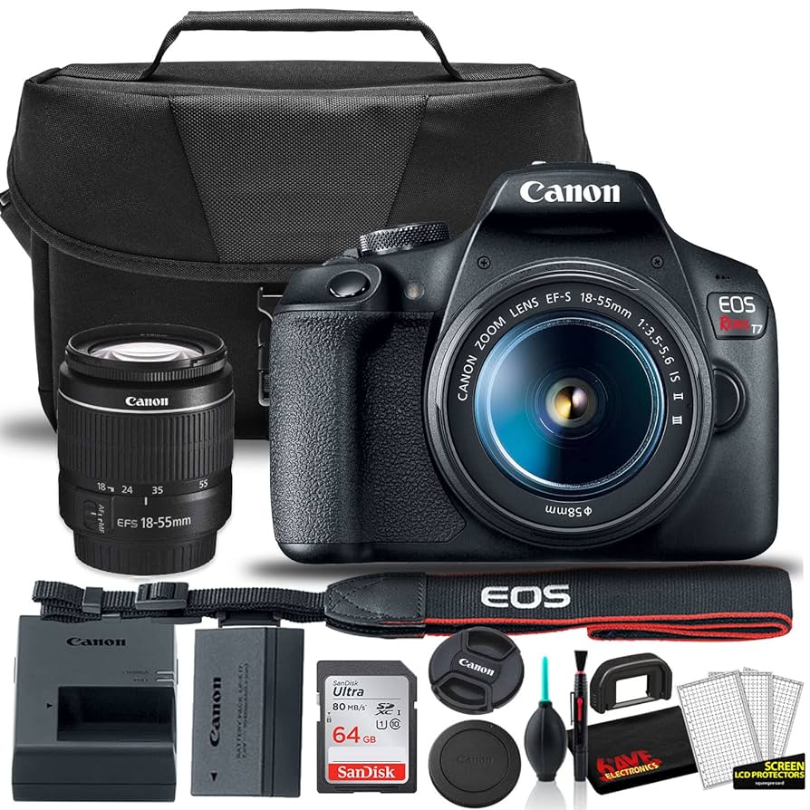 Amazon.com : Canon EOS Rebel T7 DSLR Camera with 18-55mm