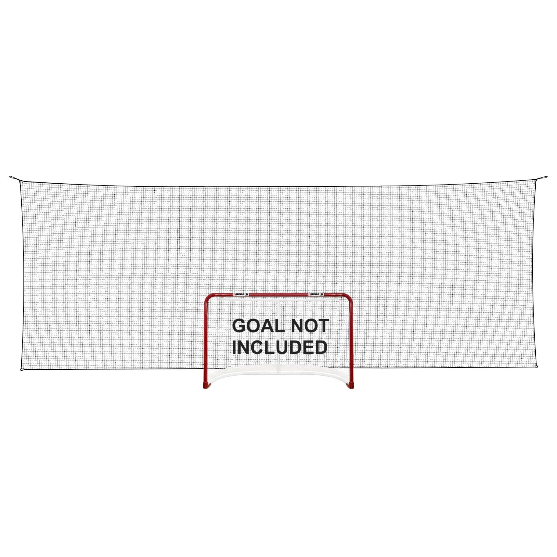 Better Hockey Extreme Hockey Backstop Net XL - Taille 7,5 x 2,65 mètres - Filet de Hockey pour Votre sous-Sol, Votre Cour et Votre Garage