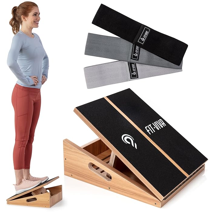 Buy Slant Board for Calf Stretching, Squats & Achilles Calf Stretcher
