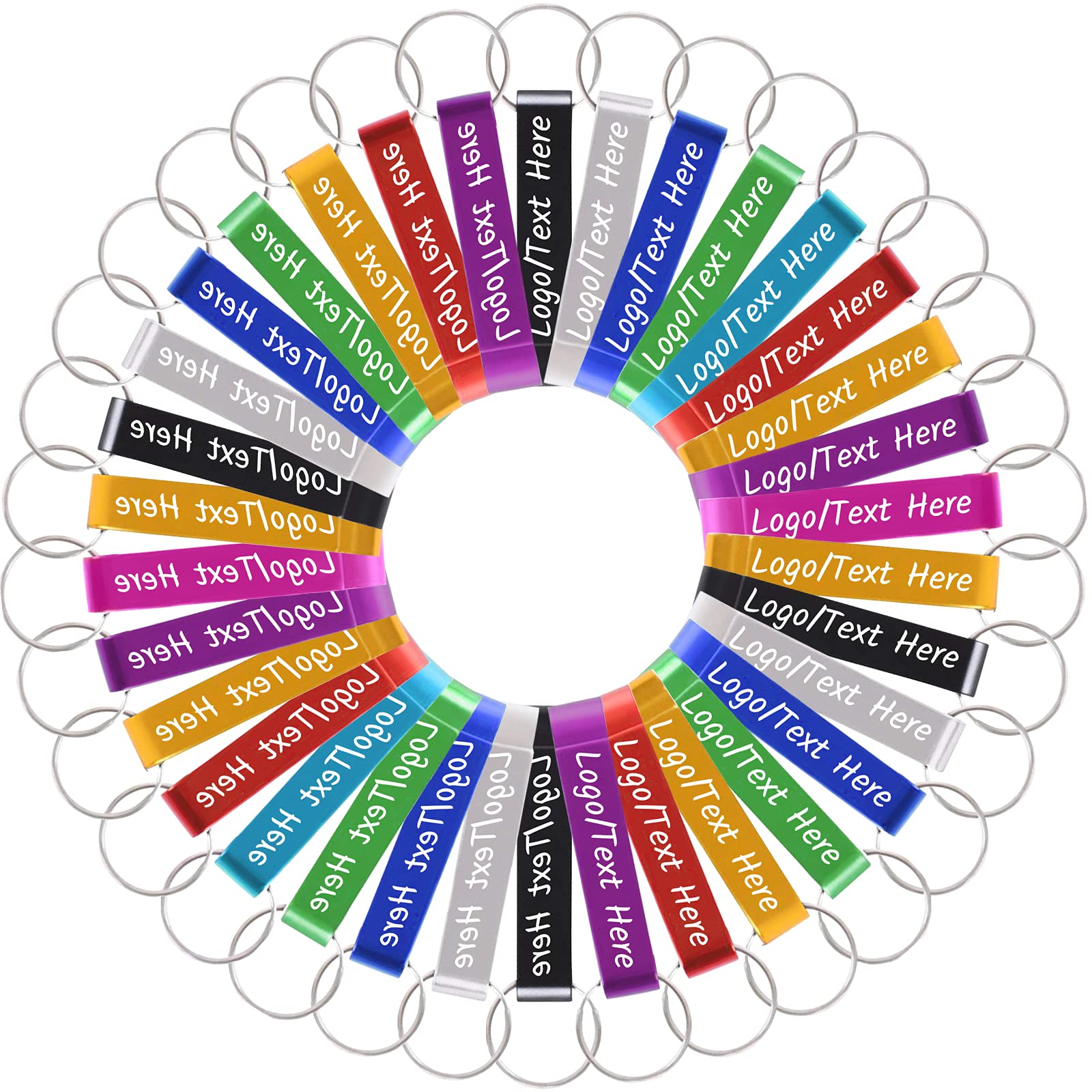 150 piezas personalizado Llavero abrebotellas a granel para hombres y mujeres,Personalizada Abrebotellas de cerveza de lata de metal Favores de banquete de boda, grabado con logotipo, texto