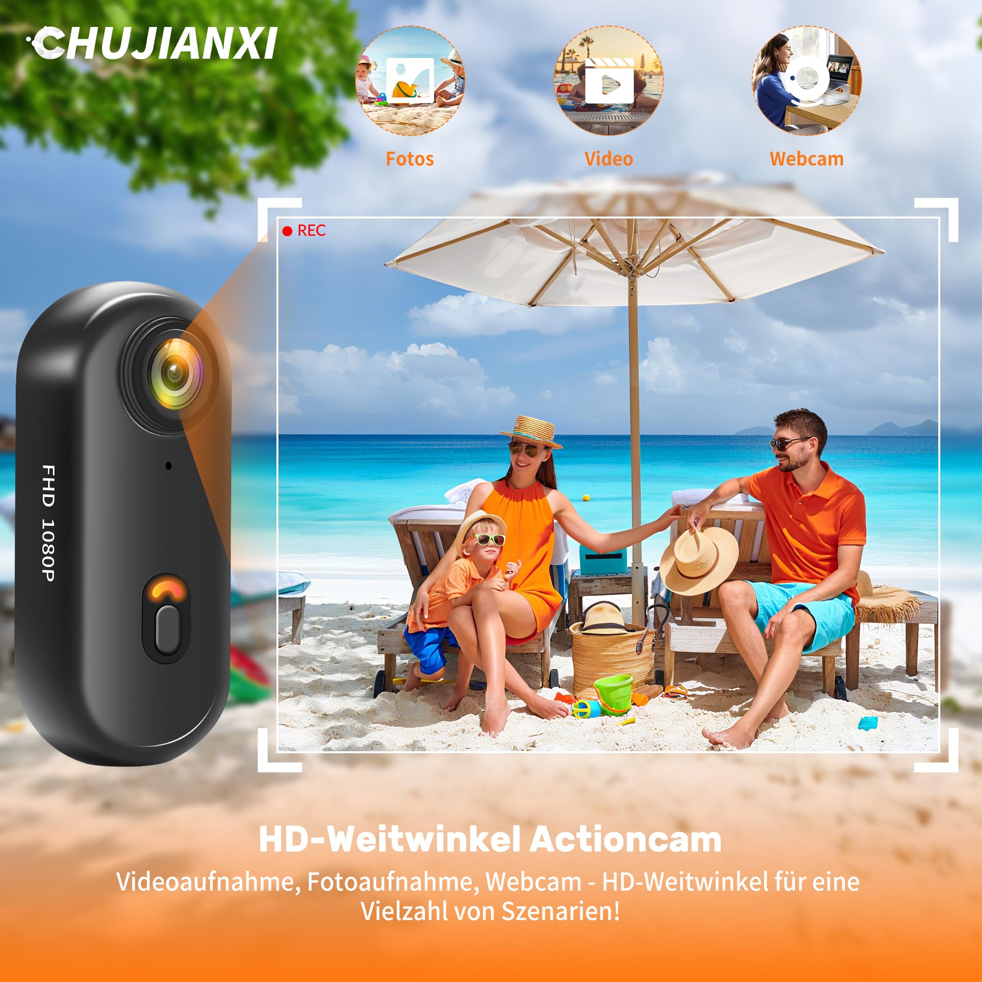 Action Cam WiFi (4K, ohne Display)