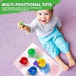 Tubes d'essai de la science de la couleur, gouttes pour les enfants, STEM Jouets, expériences scientifiques pour l'âge des enfants 3 4 5 6 7 8, Test de laboratoire de chimie pour les petits scientifiques, jouets éducatifs de développement précoce