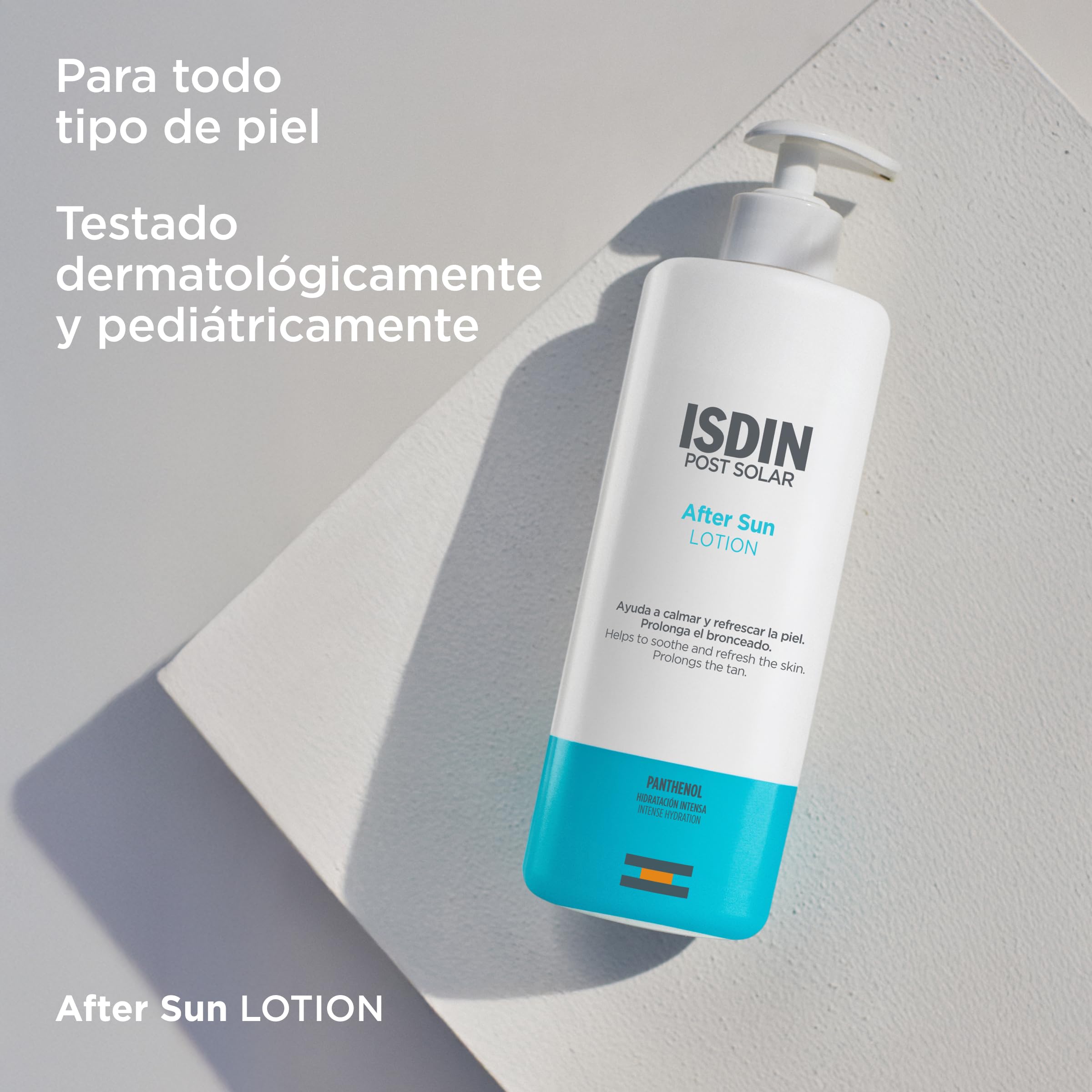 ISDIN After Sun Lotion, Loción Post Solar con Efecto calmante y refrescante, hidratación y reparación intensa - 250 ml