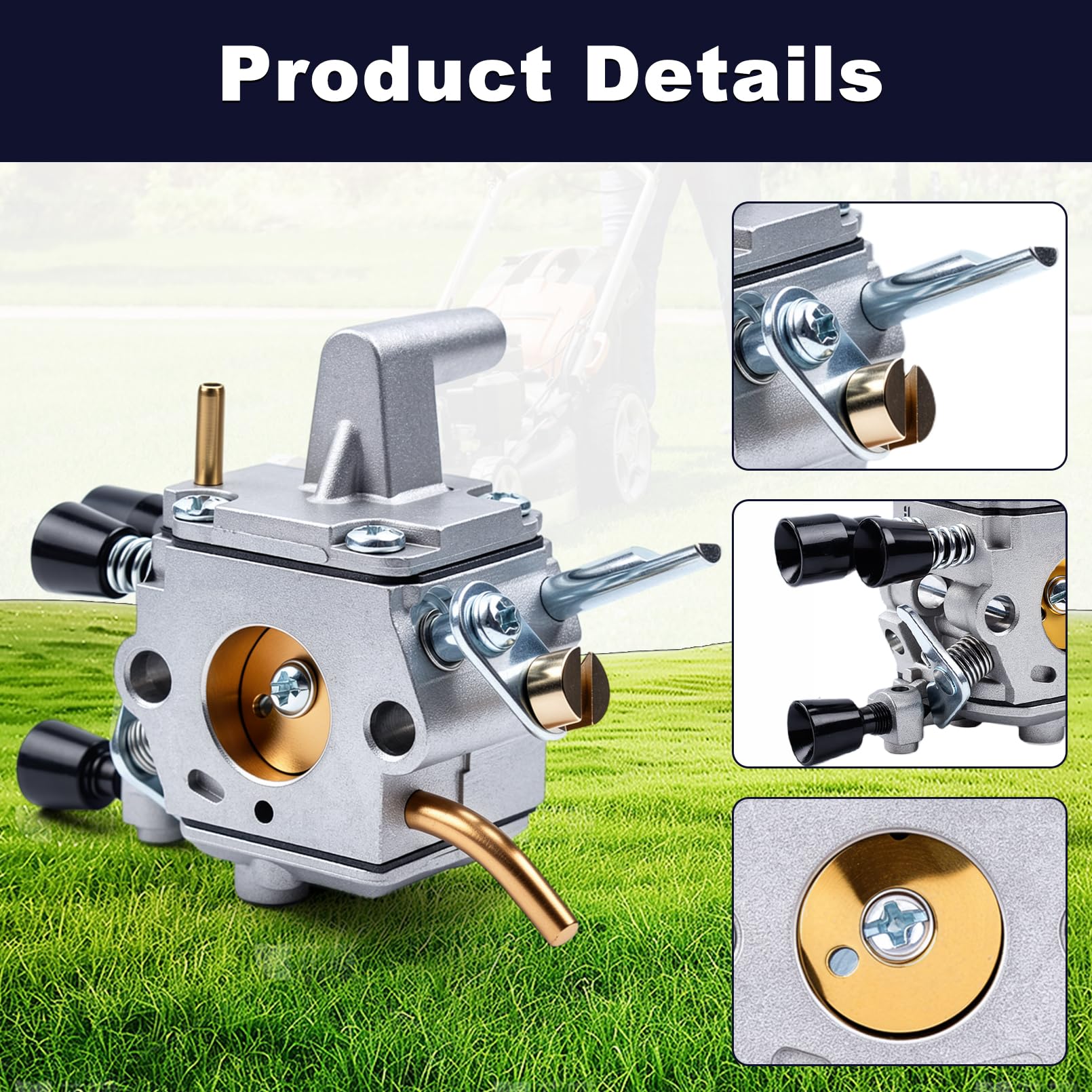 Zestaw cewki zapłonowej gaźnika, do kosiarki Stihl Fs120, Fs200, Fs250, Fs300, Fs350, 4134 120 0603, 41341200604, 41344001301