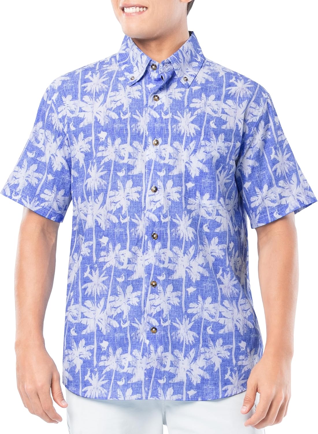 Guy Harvey Men's Eco Angler Short Sleeve Fishing Shirt