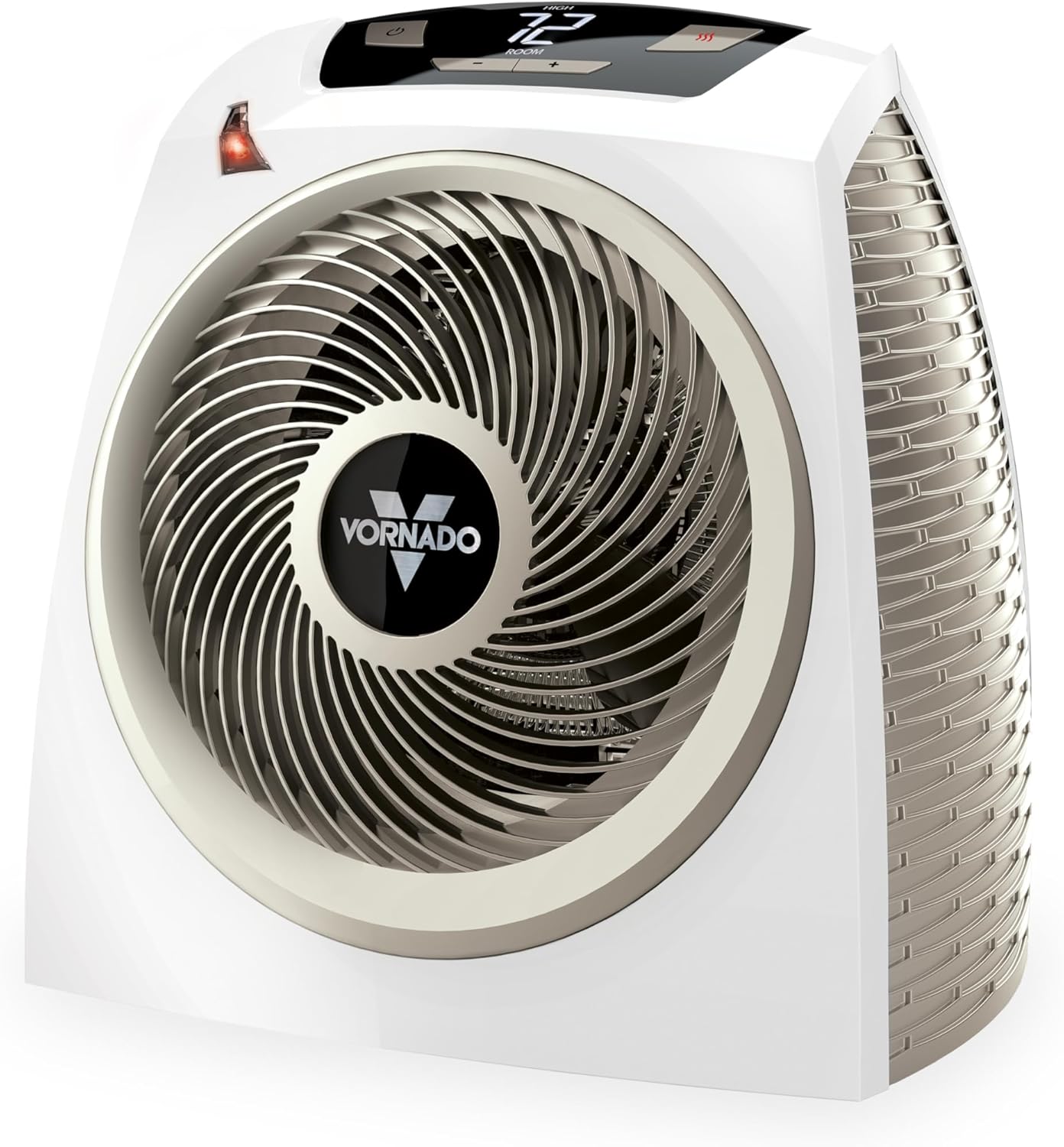 Vornado AVH10 (2025) Space Heater for Home, Fan Only Option, Digital Display with Adjustable Thermostat, Advanced Safety Features, Auto Climate Control, Whole Room Electric Heater for Indoors, White AVH10 (2025 Model)