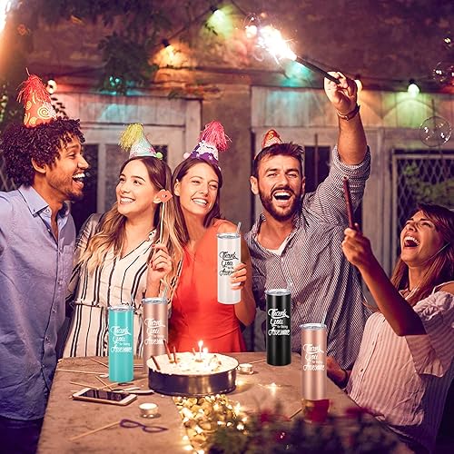 Miniatura 3 de 12 juegos de regalos de agradecimiento para mujeres y hombres, regalos de agradecimiento a los empleados de 20 onzas, vasos inspiradores a granel