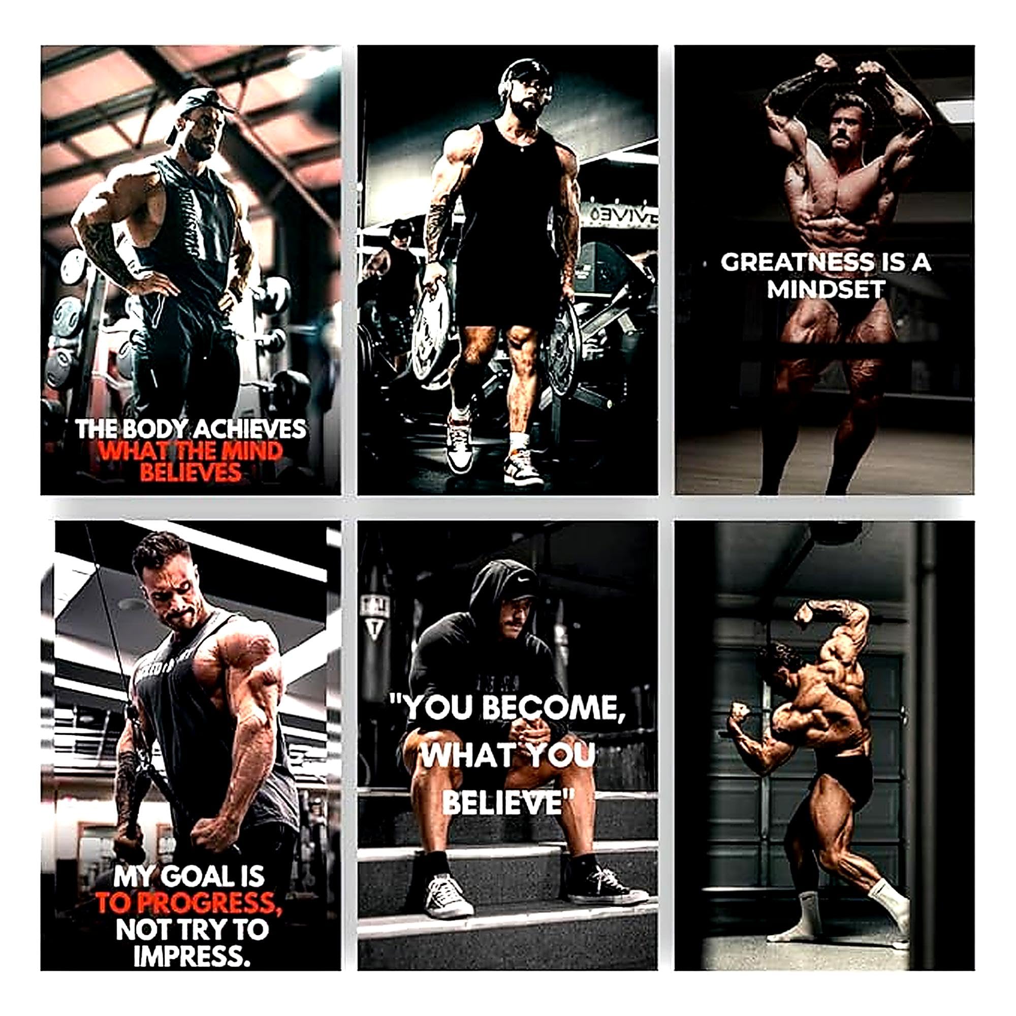 Chris Bumstead Gym Posters - Motivational Wall Art -1 Chris Bumstead Gym Posters - Motivational Wall Art -1