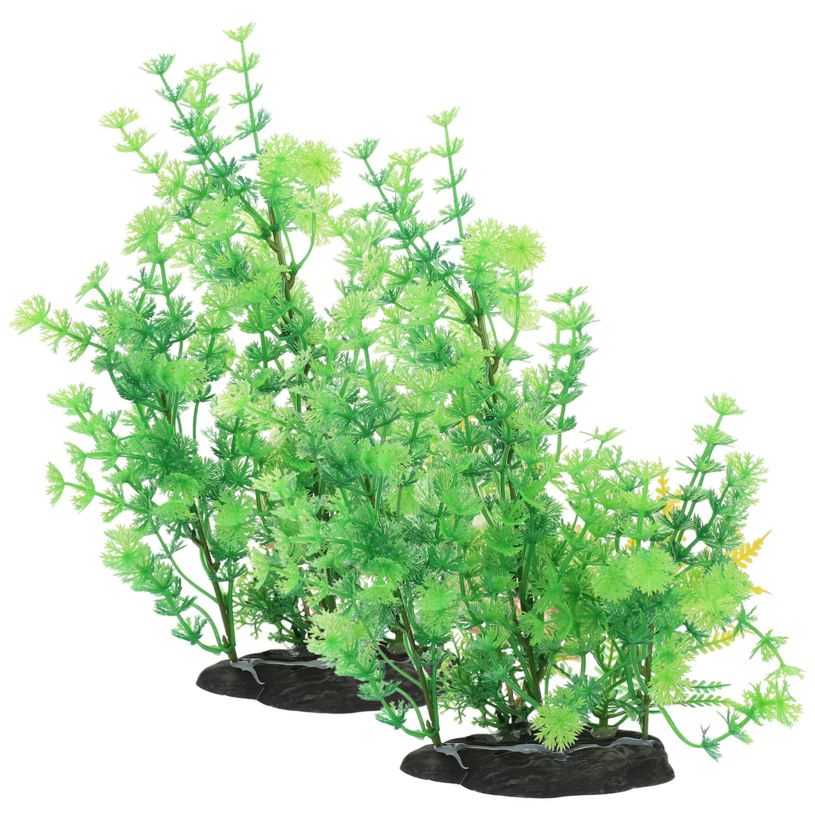 Sosoport 4 Sätze Aquarienlandschaft Kunstpflanze Zarte Aquarienpflanze Aquariumzubehör Aquariumdekor Gefälschte Haushaltspflanze Desktop-Aquarium- Aquarienanlage Plastik 2 Stück * 4