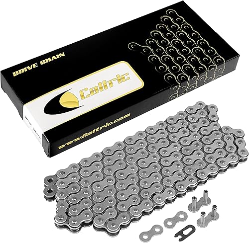 Caltric Cadena de transmisión compatible con Yamaha Raptor 90 YFM90 2016-2023 BD3-F53C0-10-00