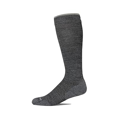 Smartwool Everyday Knee High Socks Knee High Socks Shoes Charcoal/Light Gray