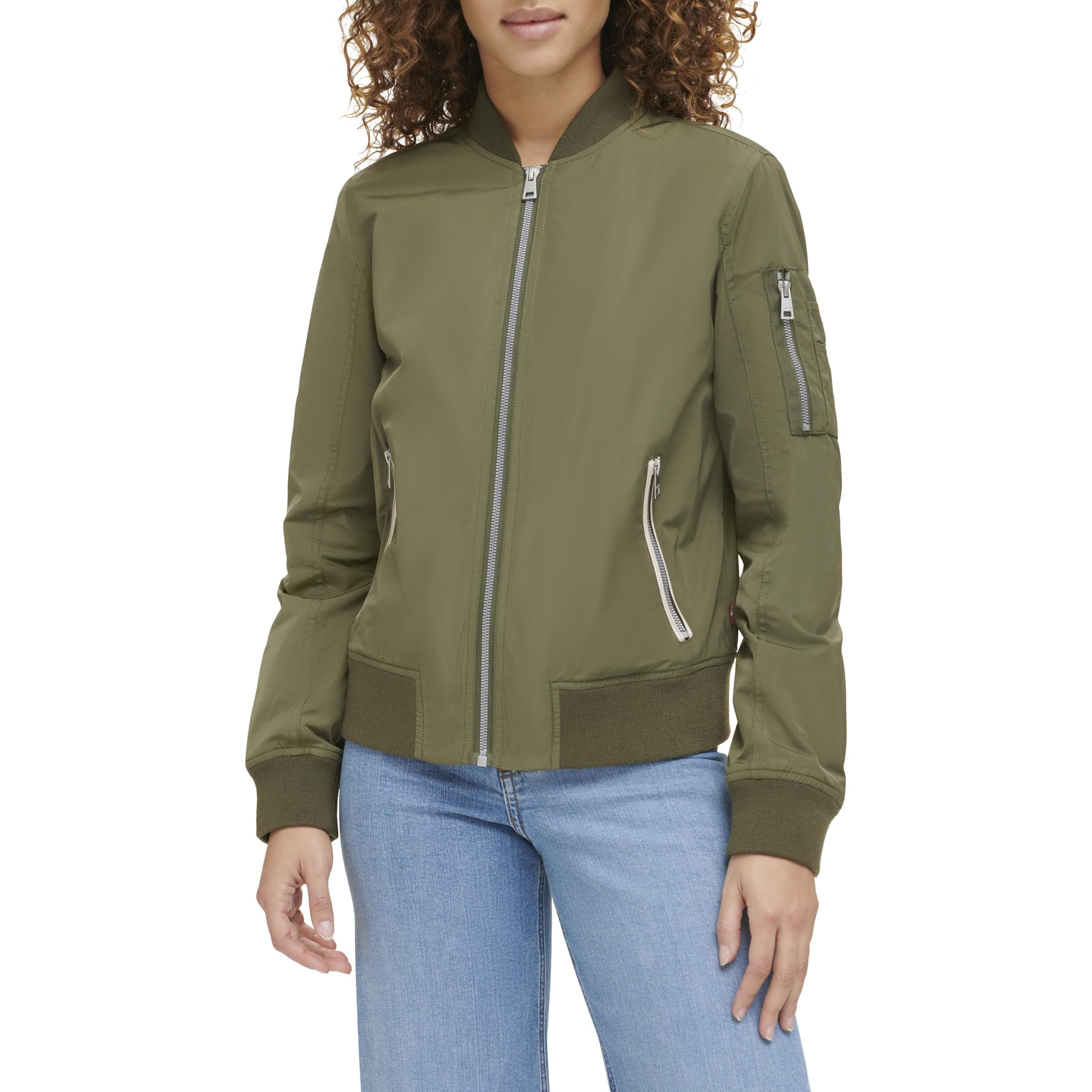 Levi's womens Melanie Newport Bomber Jacket (Regular & Plus Size)