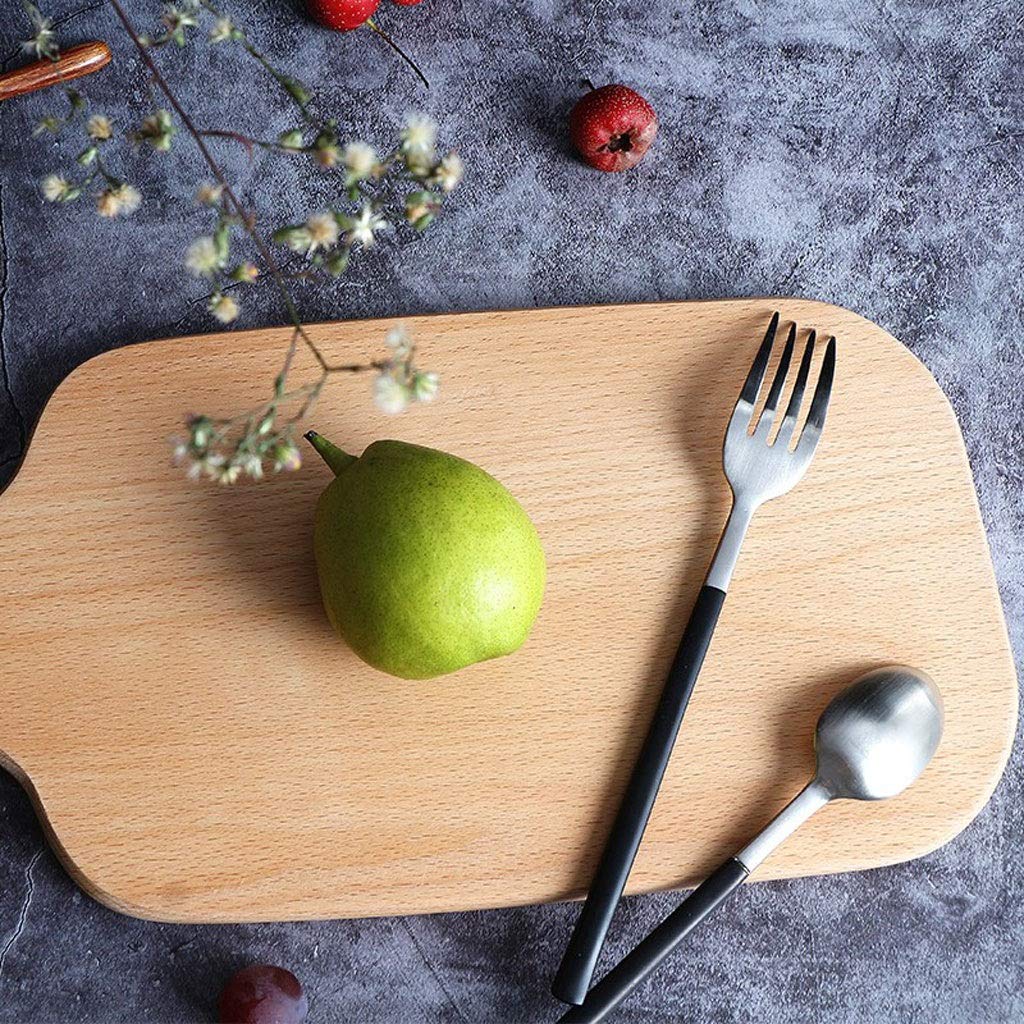 Zegar kuchenny Naturalny bambusowy drewniany deska do krojenia do krojenia odpowiedni do wszystkich rodzajów żywności różne rozmiary zegary ścienne do salonu