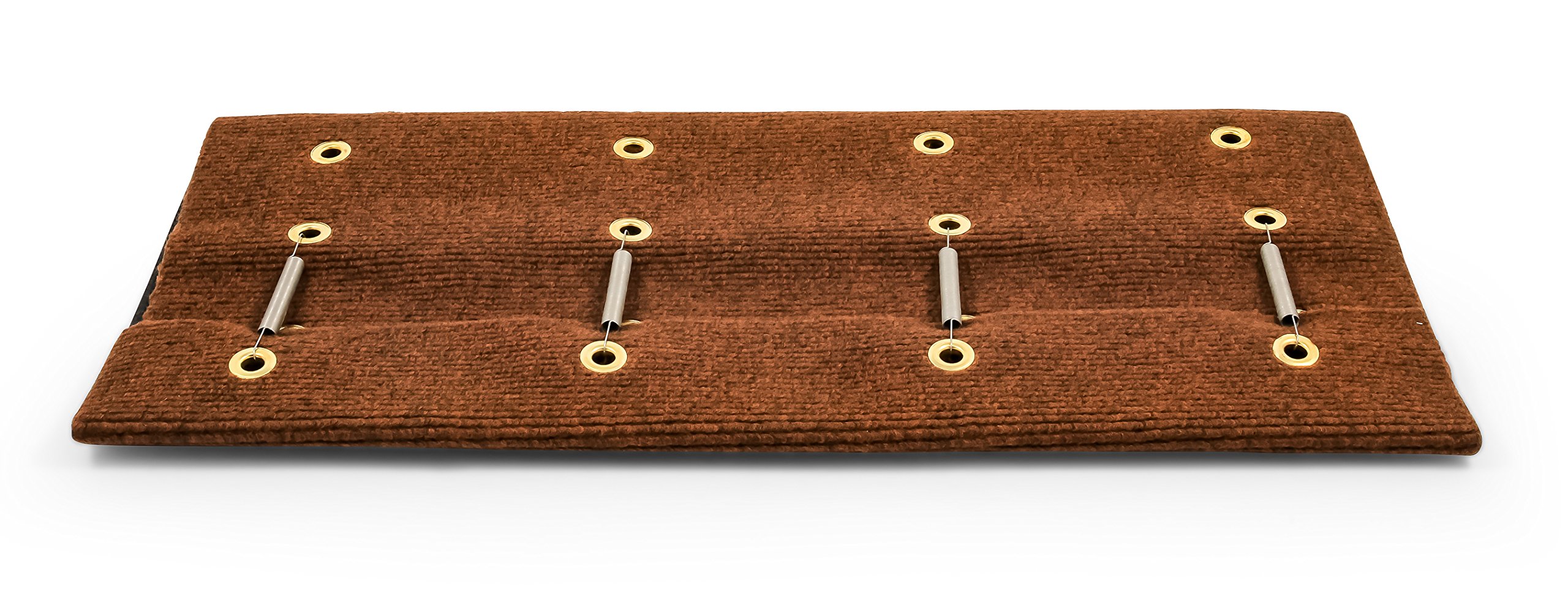 Camco 42911 Stufen-Teppich für Wohnmobile, 100% Polyester, Braun, 55,9 x 58,4 cm