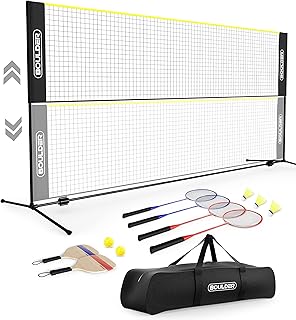 TrailBuddy Boulder Sports All in one Net Play Set