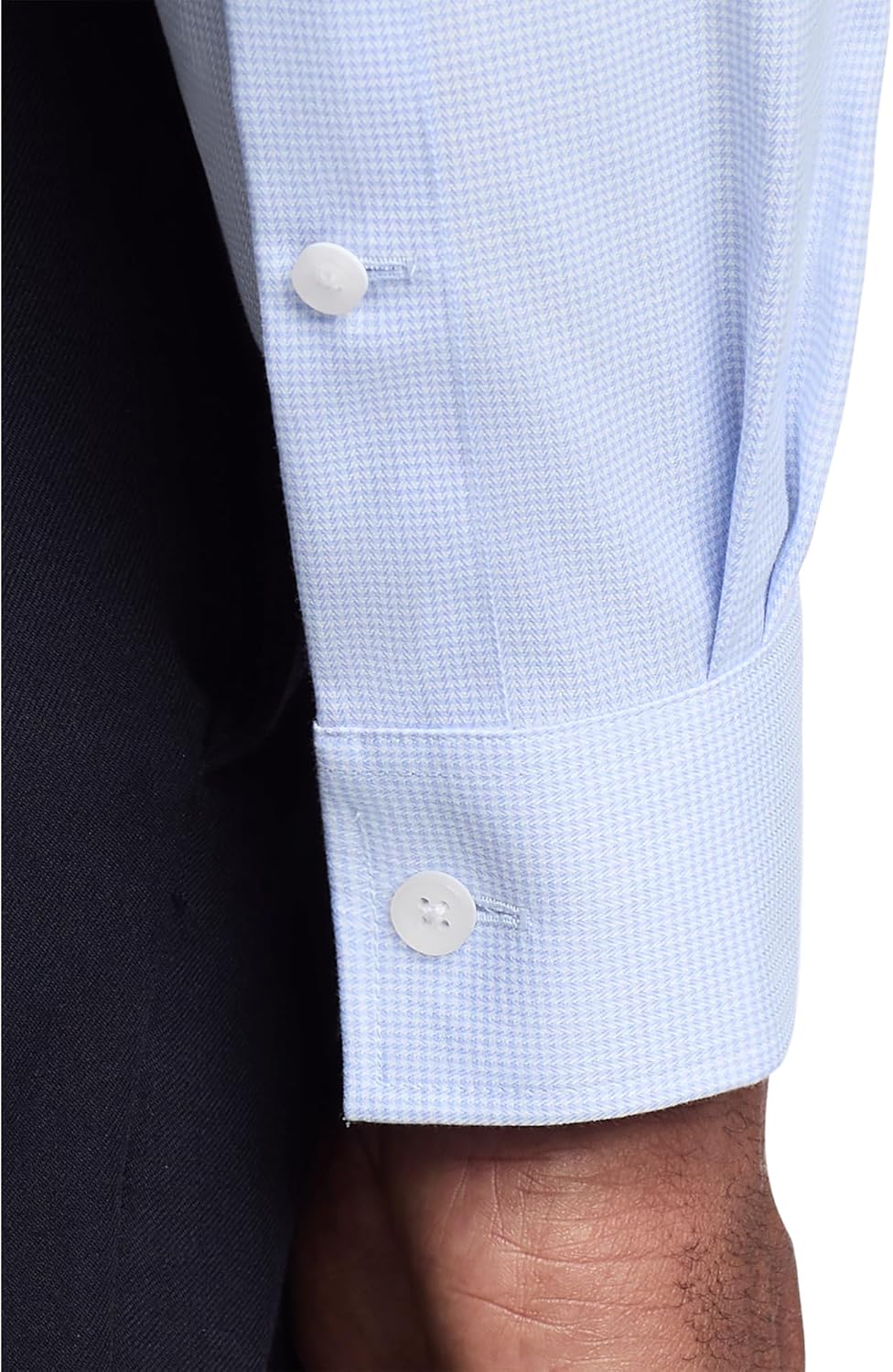 Michael Kors Men's Dress Shirt Ultra Wrinkle Free Stretch Regular Fit