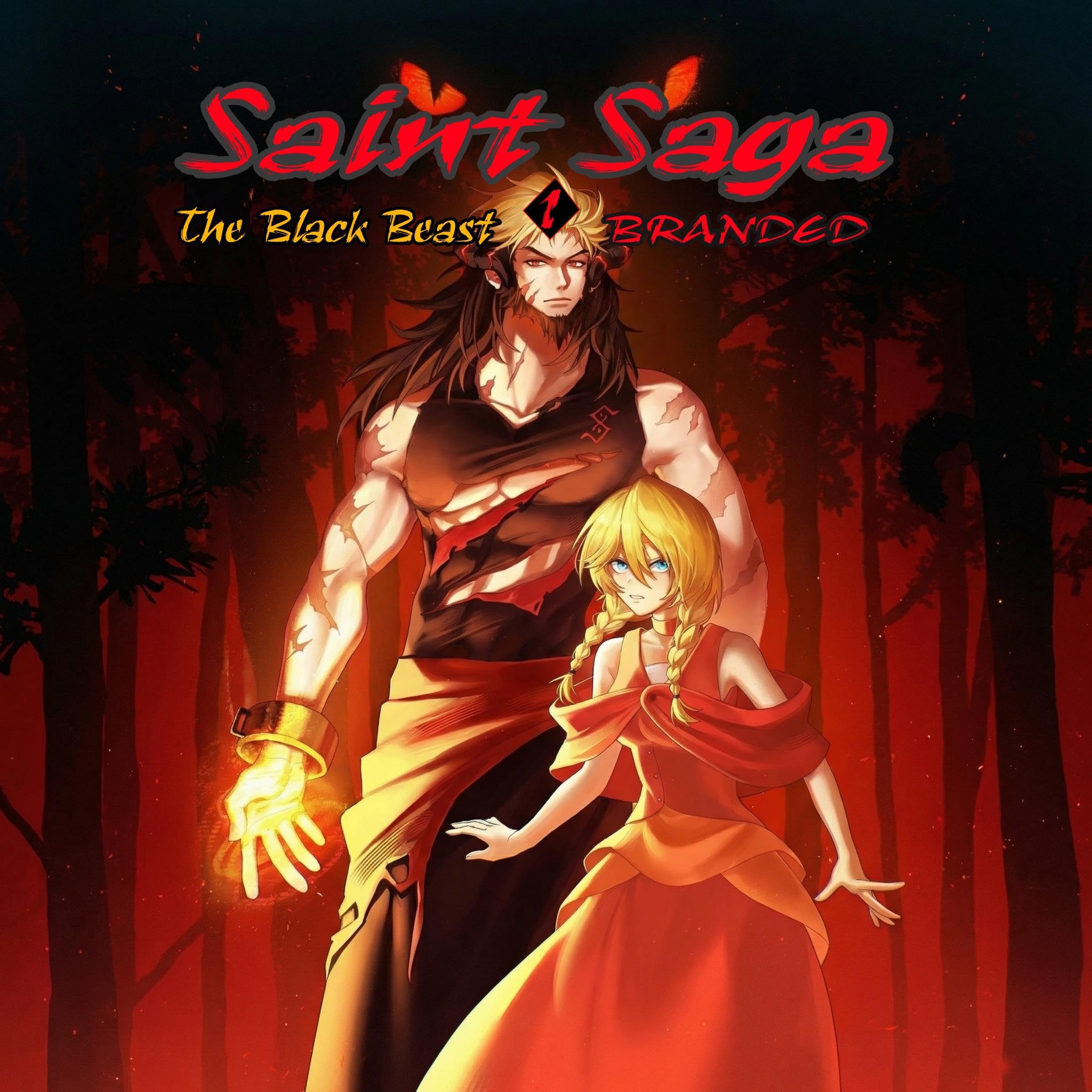 Cover art for Saint Saga