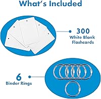 Vista 4 de 300 blocs de papel kraft personalizable con anillo de carpeta (50 hojas por juego)