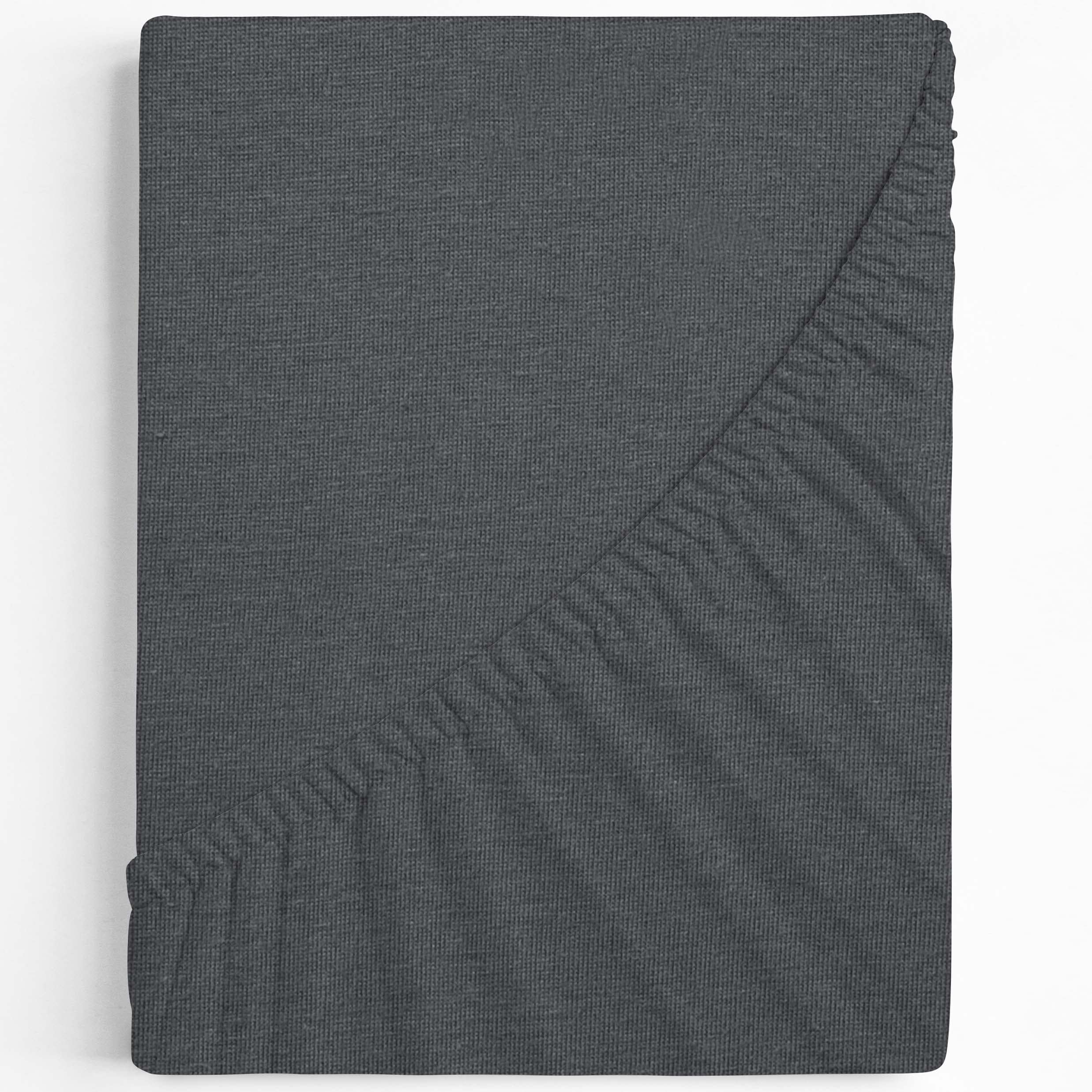 Terra Beds Premium Topper prześcieradło z gumką 90 x 200 cm – 100 x 200 cm, 160 g/m2 – 100% wysokiej jakości prześcieradło z gumką Oeko-TEX z dżerseju na łóżko kontynentalne – dostępne w 10 kolorach