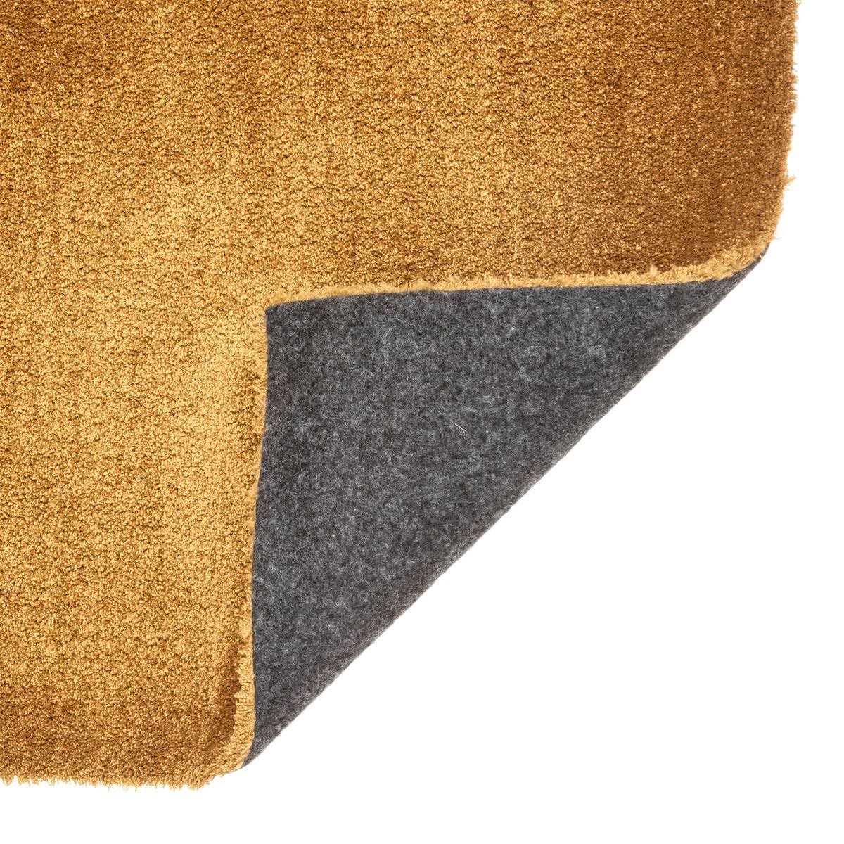 Tapis décoratif Jaune Ocre avec Reflets 120 x 170 cm - Atmosphera