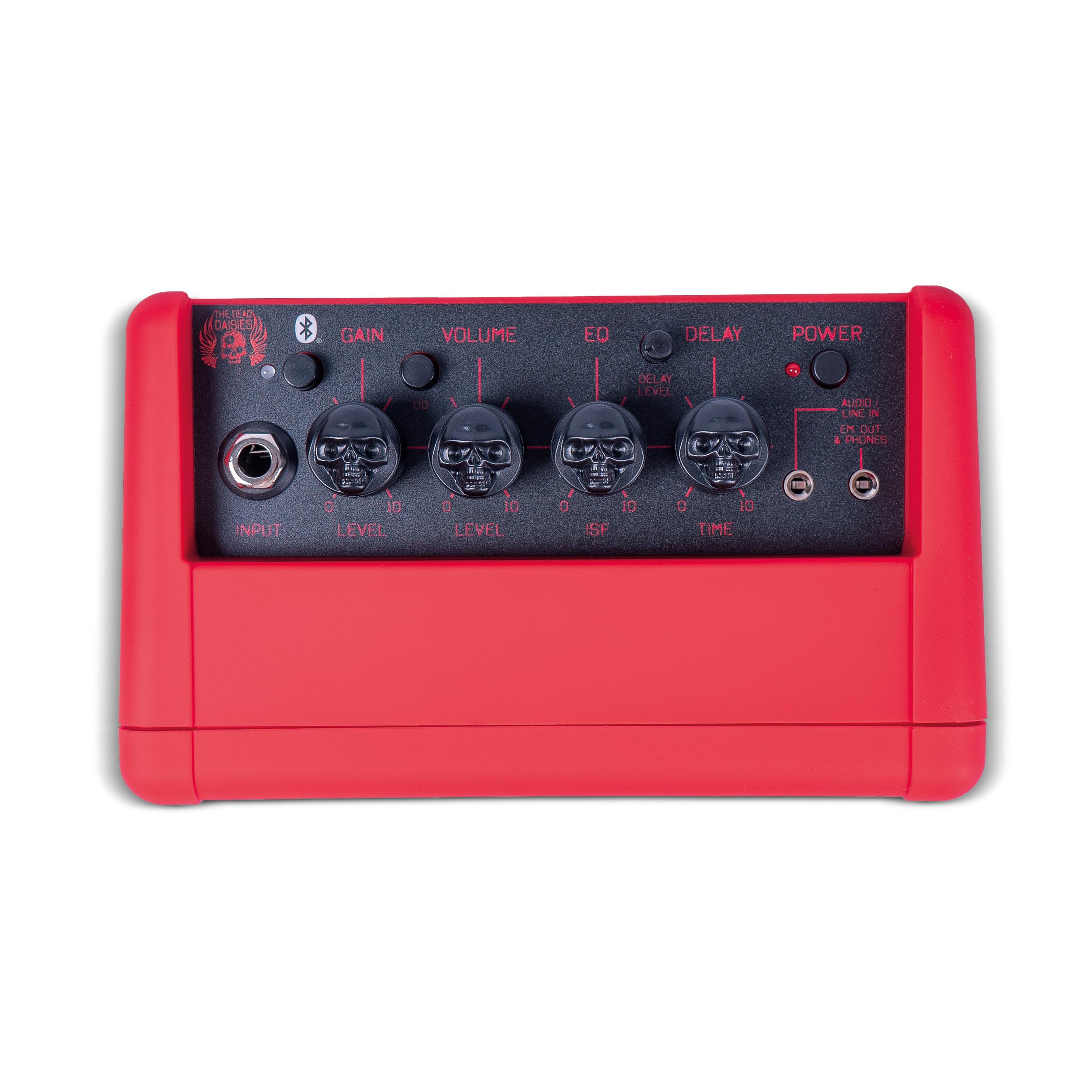 Blackstar Fly 3 Dead Daisies Edition Bluetooth tragbarer batteriebetriebener Mini-E-Gitarrenverstärker schwarz MP3-Line-In & Kopfhörerausgang
