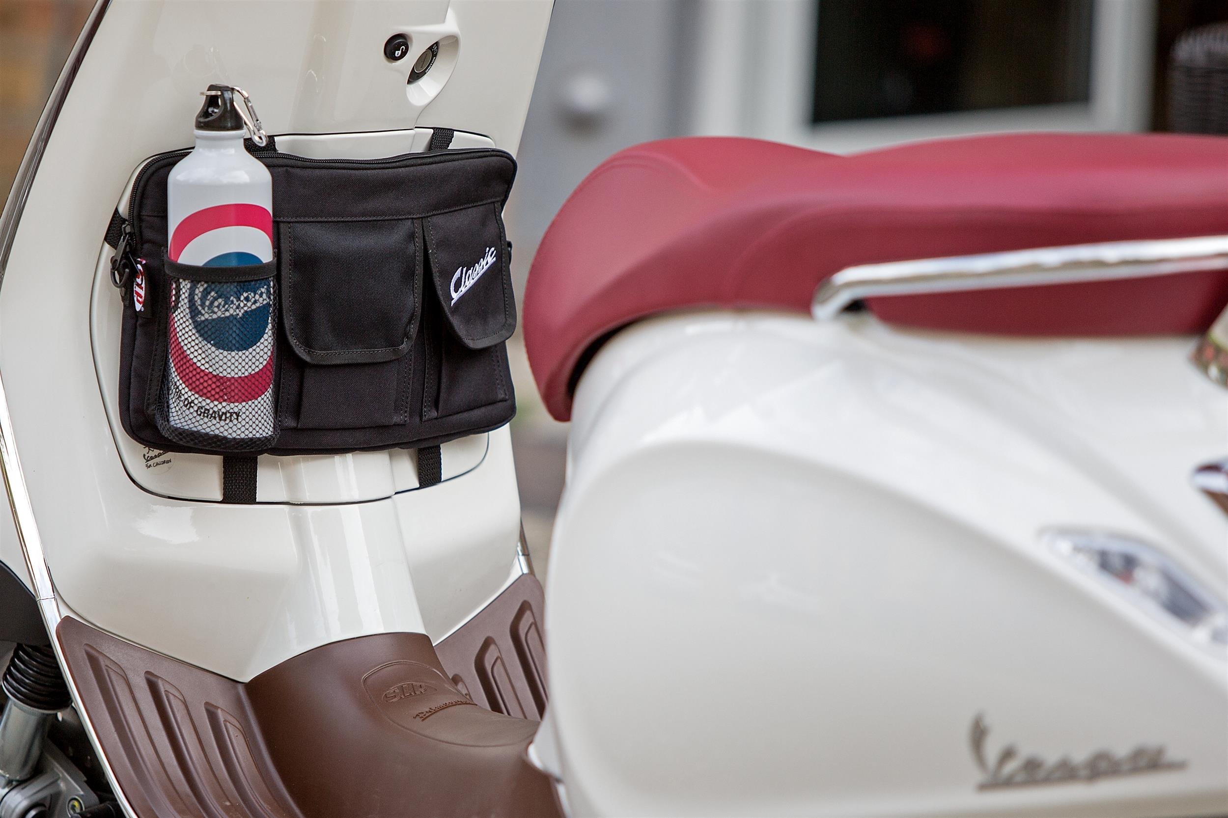 Tasche SIP Classic, für Gepäckfach/Handschuhfach, für Vespa 360x210x30 mm, Canvas, Olive