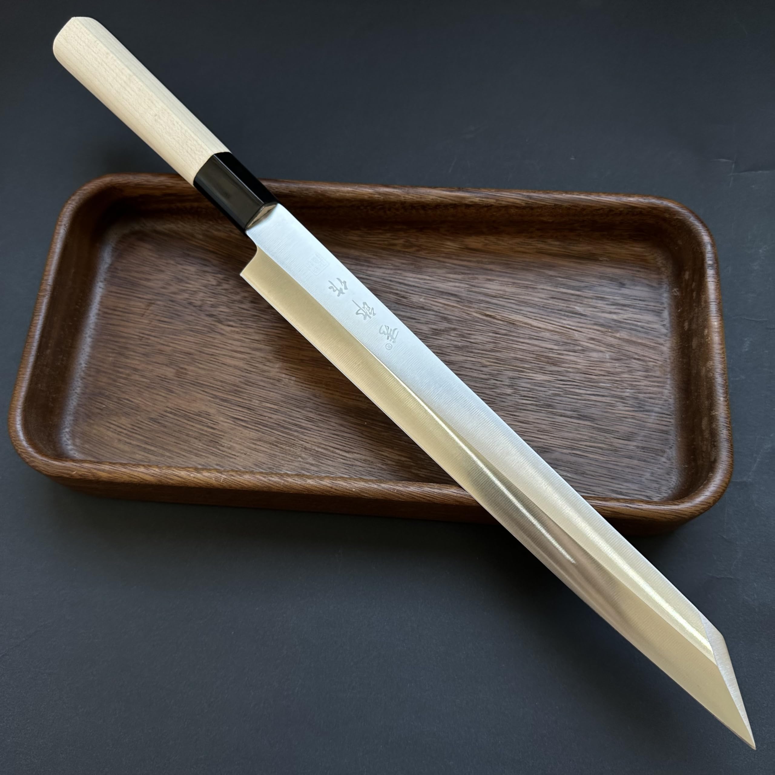 Amazon | 柳刃包丁270mm モリブデン鋼製 9寸 両刃 刺身包丁 和包丁 切