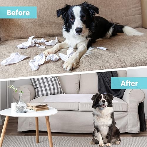 Miniatura 4 de Tapete de entrenamiento para mascotas, 19.9 x 47.8 pulgadas, almohadillas de entrenamiento de choque para mascotas, uso en interiores, tapete