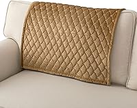 Vista 21 de Eismodra Fundas para reposabrazos, funda de sofá, fundas para respaldo, fundas antideslizantes para sillón para perros, gatos y mascotas, sofá Marrón