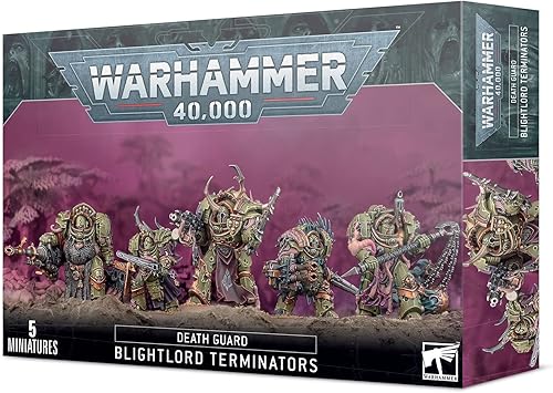 Warhammer 40,000 - Death Guard Blightlord Terminators