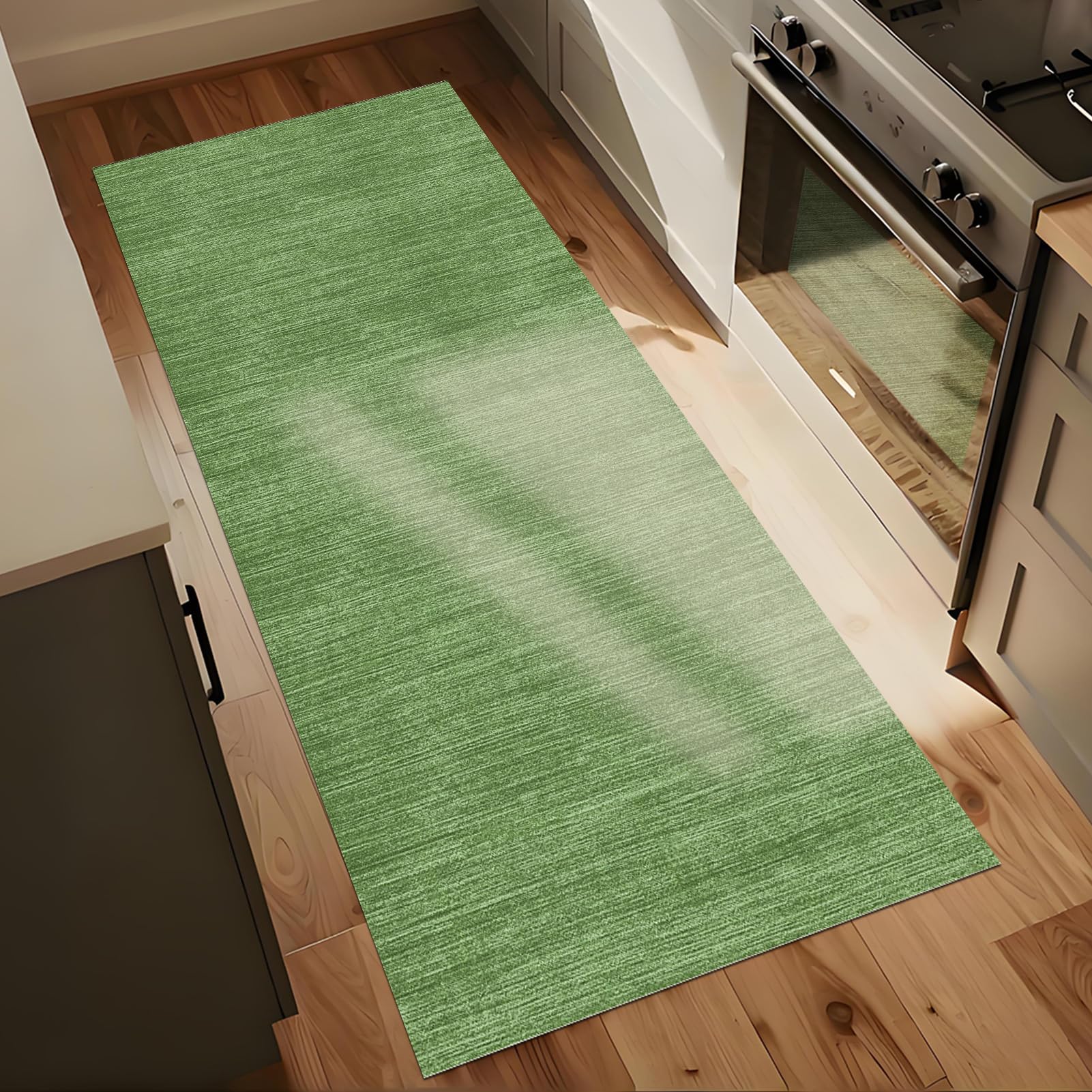 Alfombra de cocina transitable de 180 cm para pasillos y lavadero