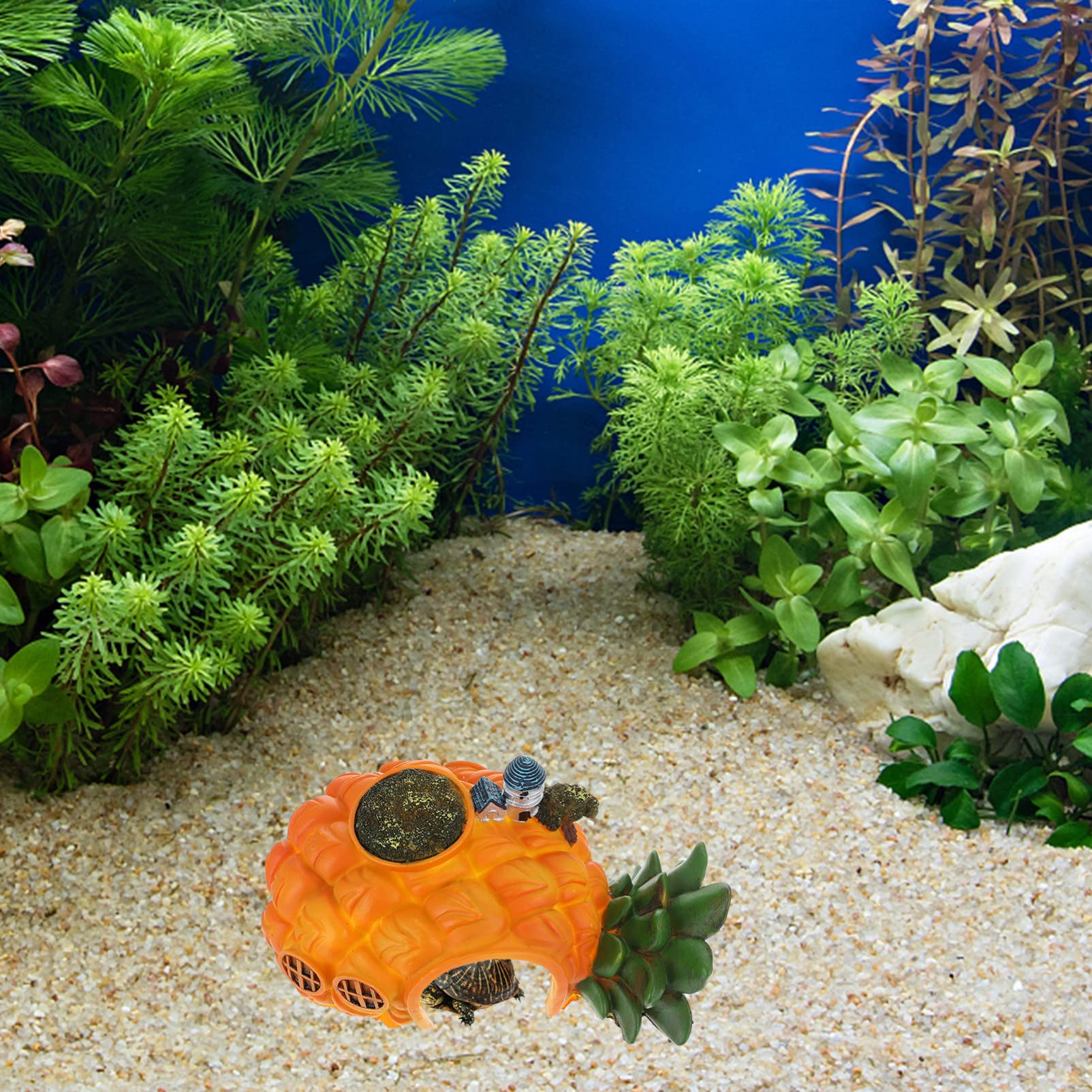 爬虫類シェルター自立流木　隠れ家 Amazon | Yavoluy 爬虫類 両生類 シェルター 流木 隠れ家 トカゲ