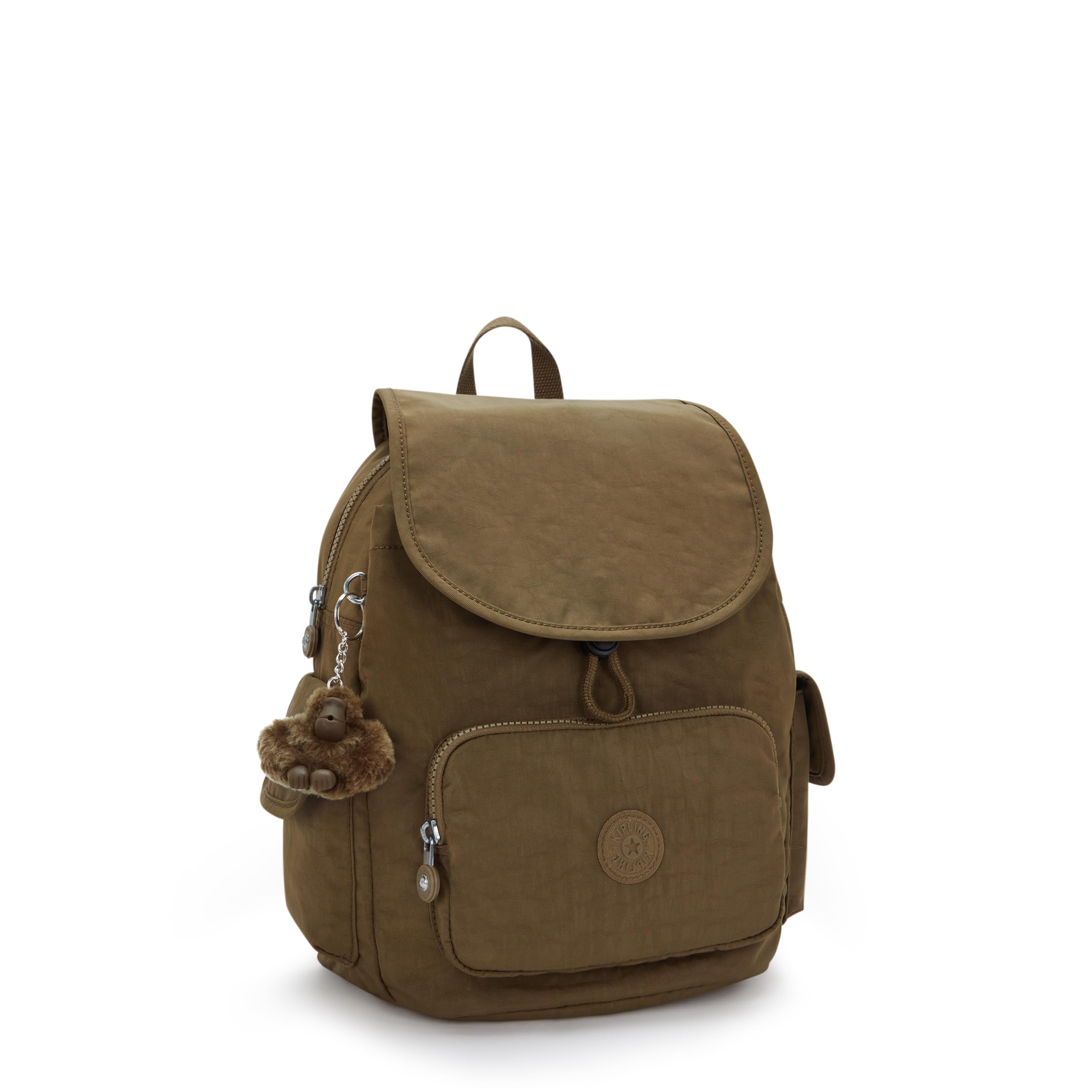 Kipling CITY PACK S Zaino piccolo, Smooth Khaki (Khaki)